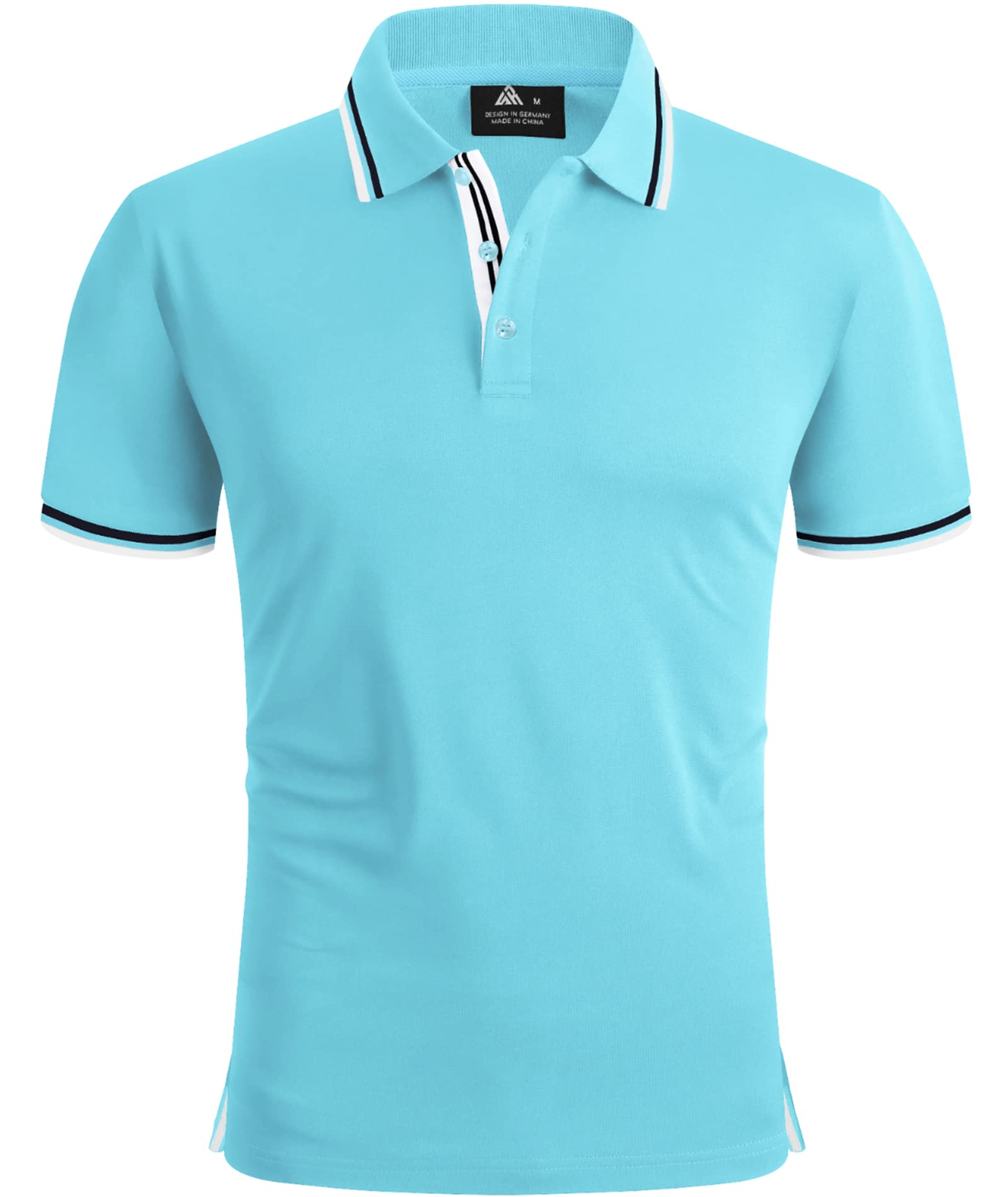 onedog Polo da Uomo a Maniche Corte Maglietta da Uomo Traspirante E Ad Asciugatura Rapida Polo vestibilità Slim Estiva da Uomo Golf Tennis Sportiva Casual vestibilità Regolare
