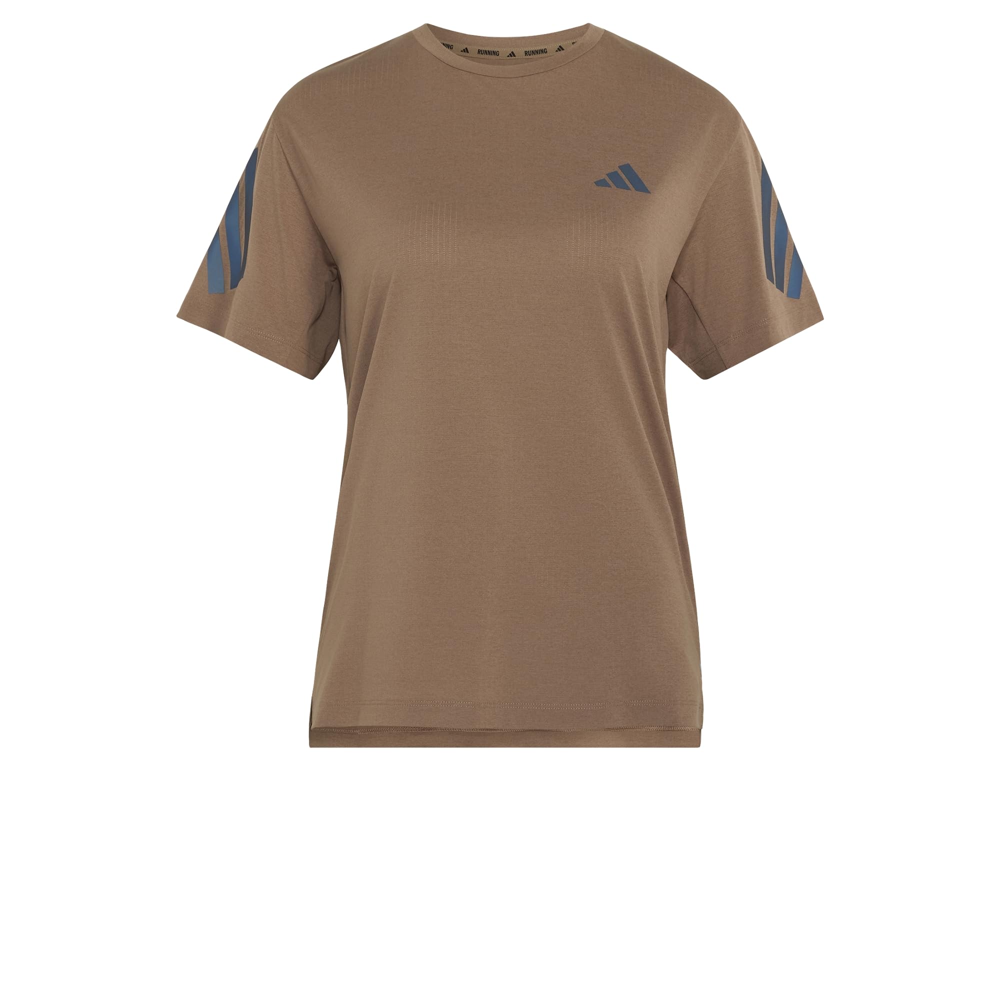 adidas Kobiety Adi365 Running Climacool Shirt, Khaki Six/black, XXL