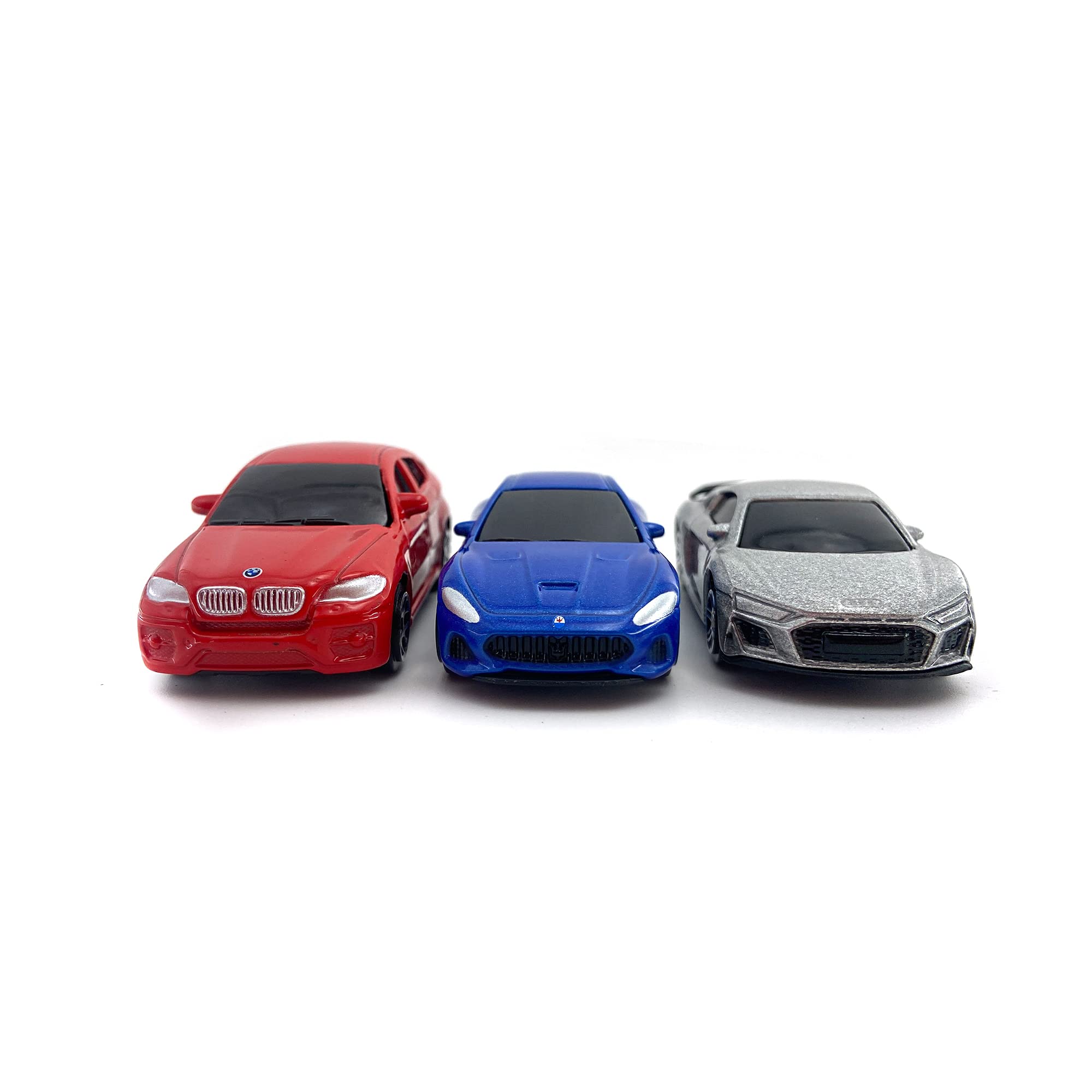 Just For Laughs 6 Diecast Metal Cars, 1:64 Scale Mini Car Set