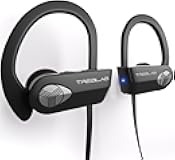 XR500 Bluetooth Running Headphones, IPX7 Waterproof, Noise Cancelling, Secure-Fit, Wireless Sport Earbuds with Mic
