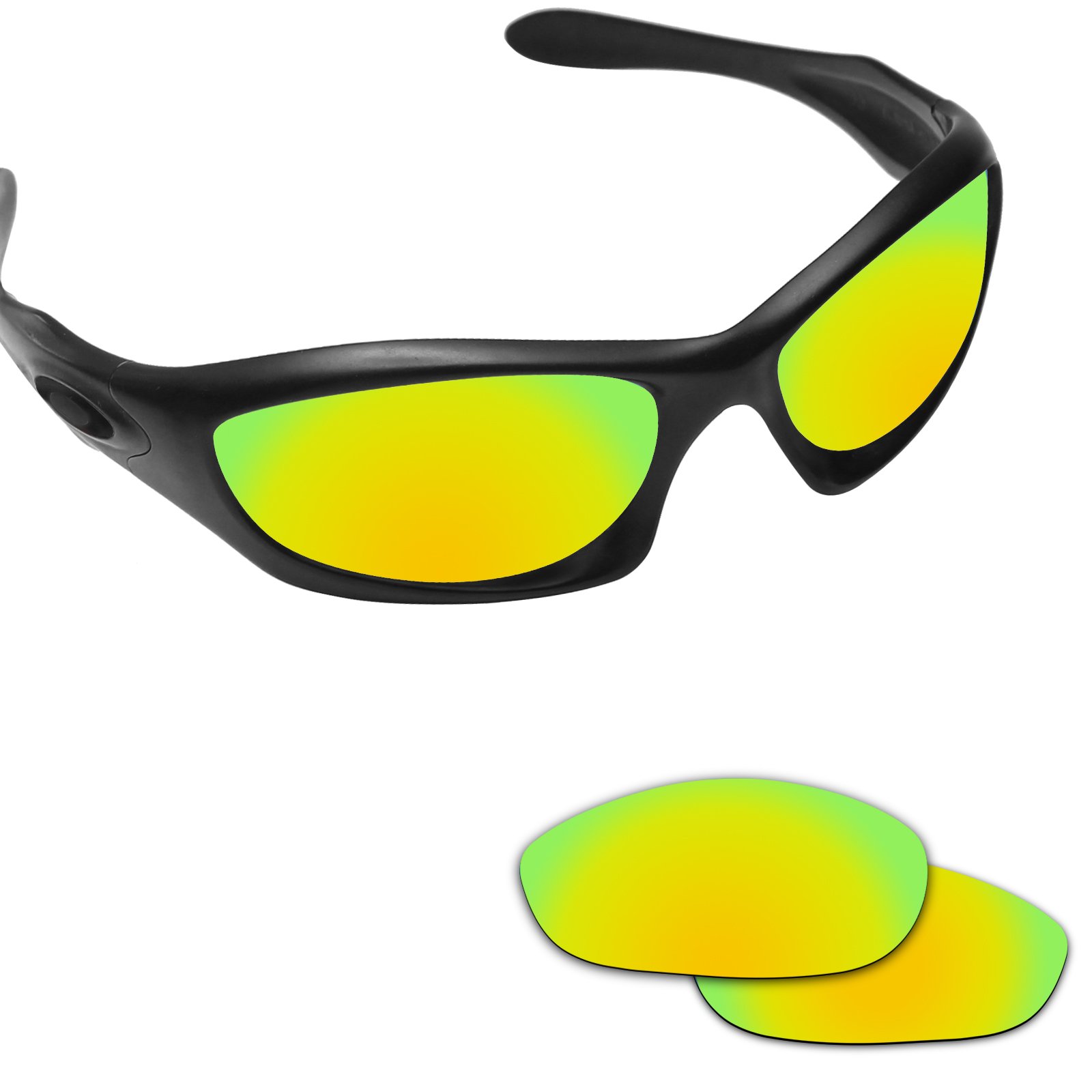 Amazon.co.jp: 剥がれ防止 Oakley Monster Dog用交換レンズ モンスター 