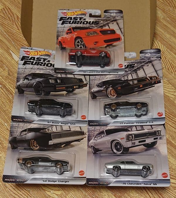 Amazon.co.jp: Hot Wheels Premium Fast and Furious Assortment, Set