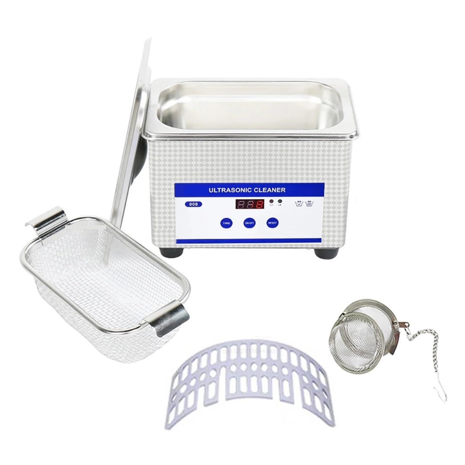 Ultraschallreiniger, Ultraschall-Brillenreinigungsgerät, 40kHz Hochfrequenz-Ultraschallbad For Brillen, Schmuckwaschmaschine Effiziente Reinigung