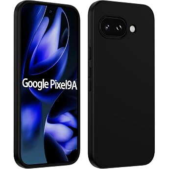 DIFAYA Compatible Google Pixel 9a Case, Matte Black, US Military MIL Standard, Portable, TPU Material, Lens Protection, Flexi