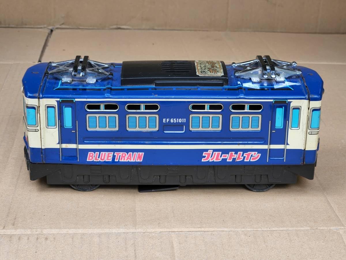 Sa034) 上野製作所 ブルートレイン ブリキ レトロ Sa034) 上野製作所 ブルートレイン ブリキ レトロ