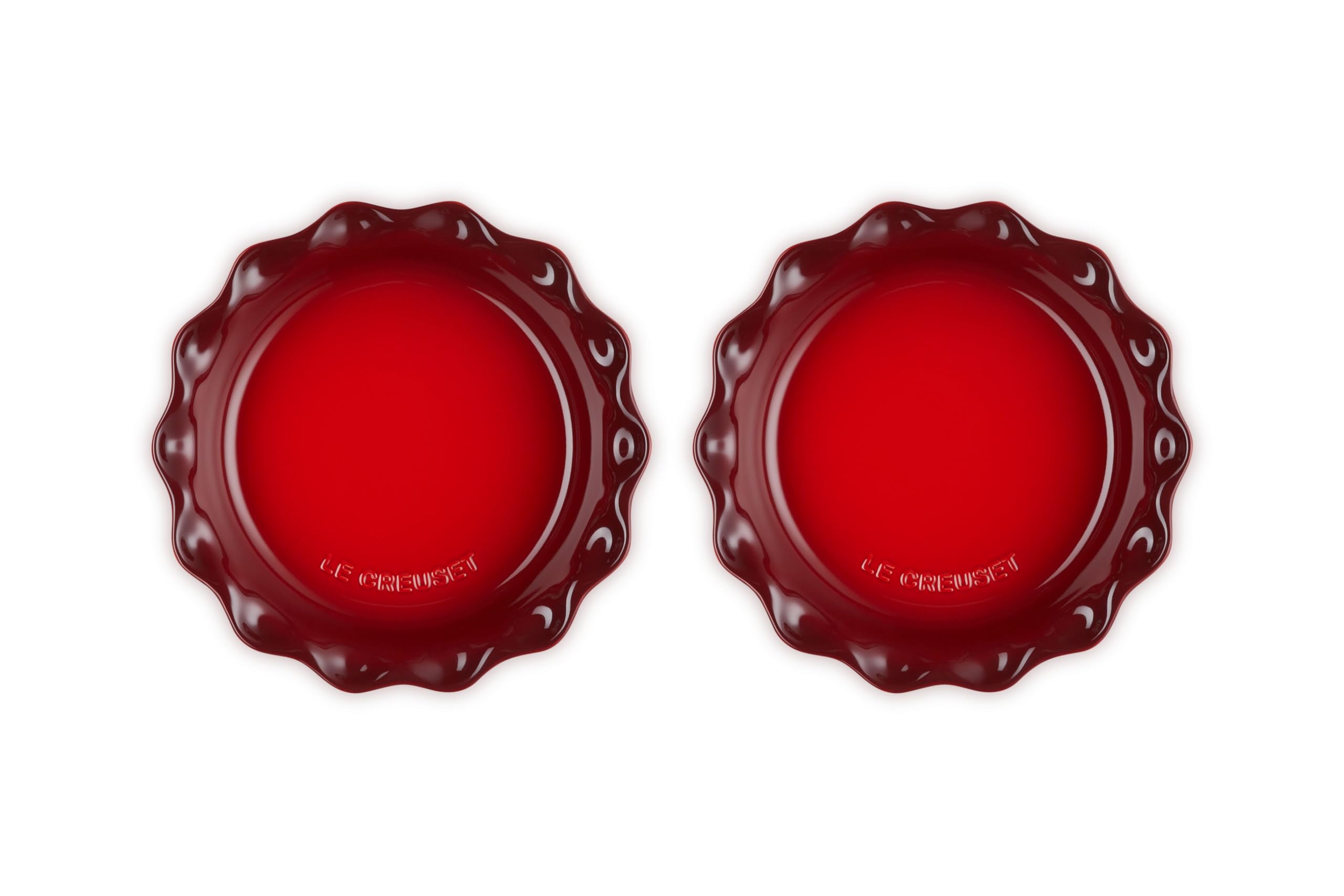 Amazon.co.jp: Le Creuset ストーンウェア ヘリテージ フルーテッド