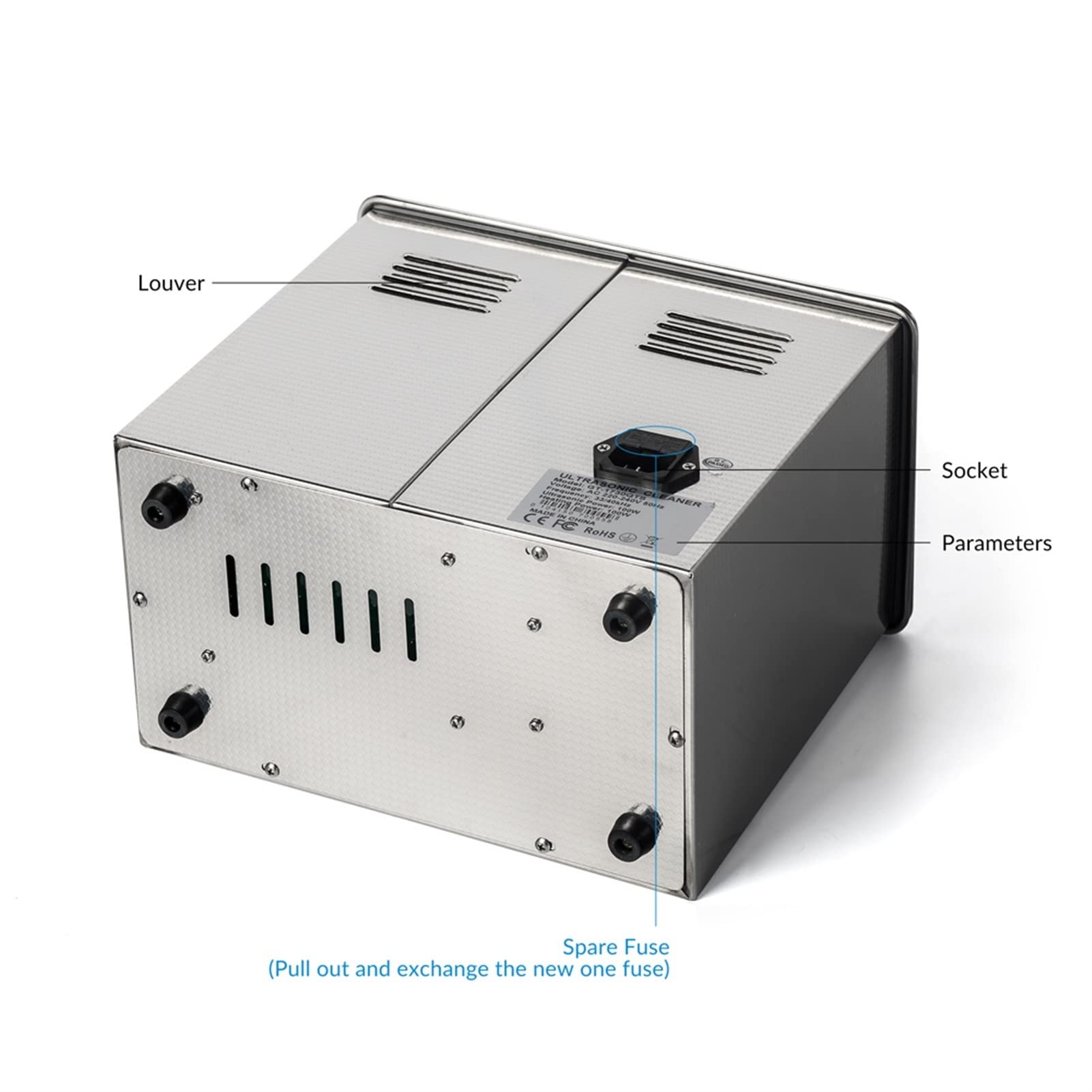 デジタル超音波洗浄機 3L Amazon | MXBAOHENG 3L超音波洗浄機 業務用 28/40KHZデュアル周波数