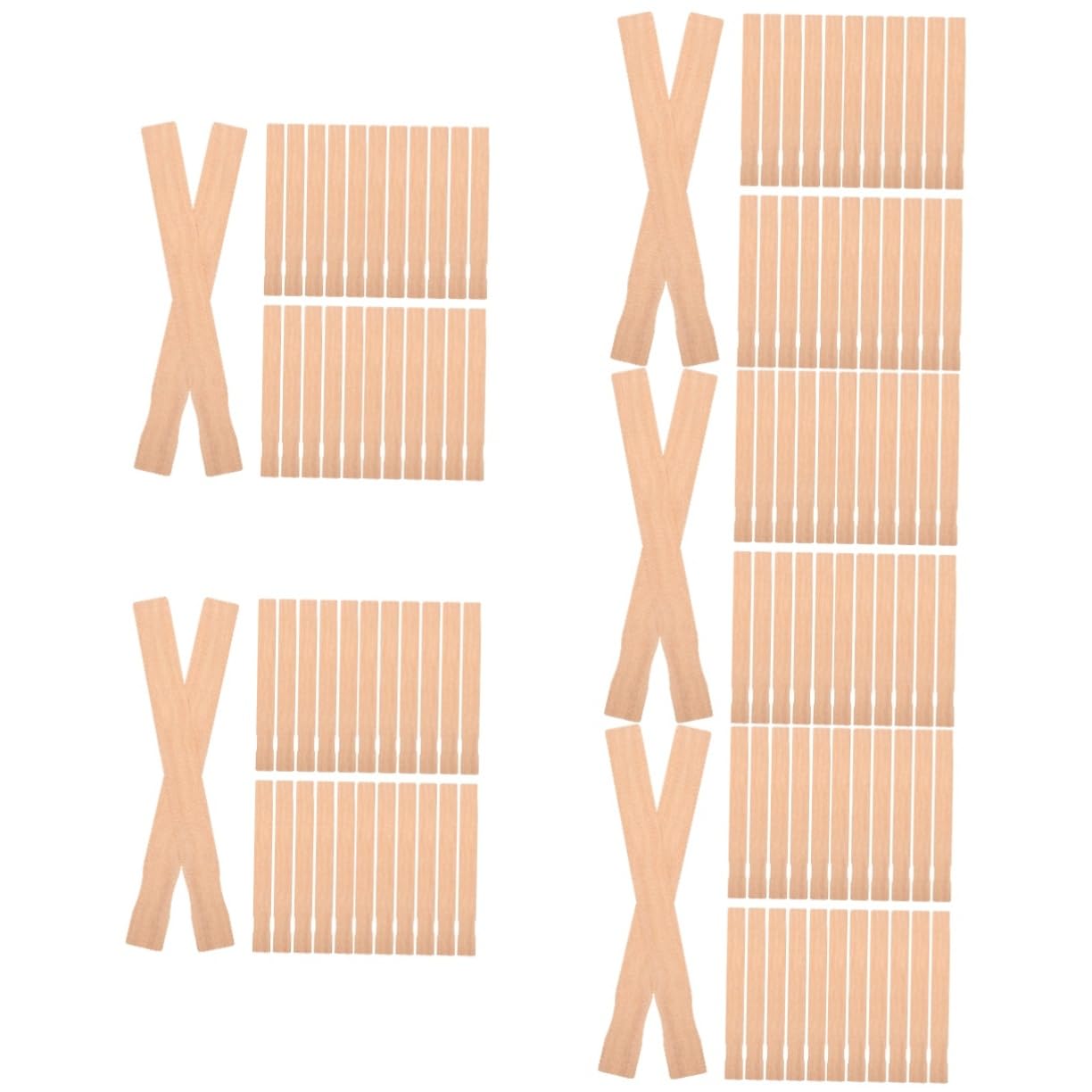 5 Ensembles Bâtons De Mélange Lot Pour Peinture Outils De Mélange Manuels Agitateurs Pratiques Pour Projets Artistiques 25 Pièces * 5