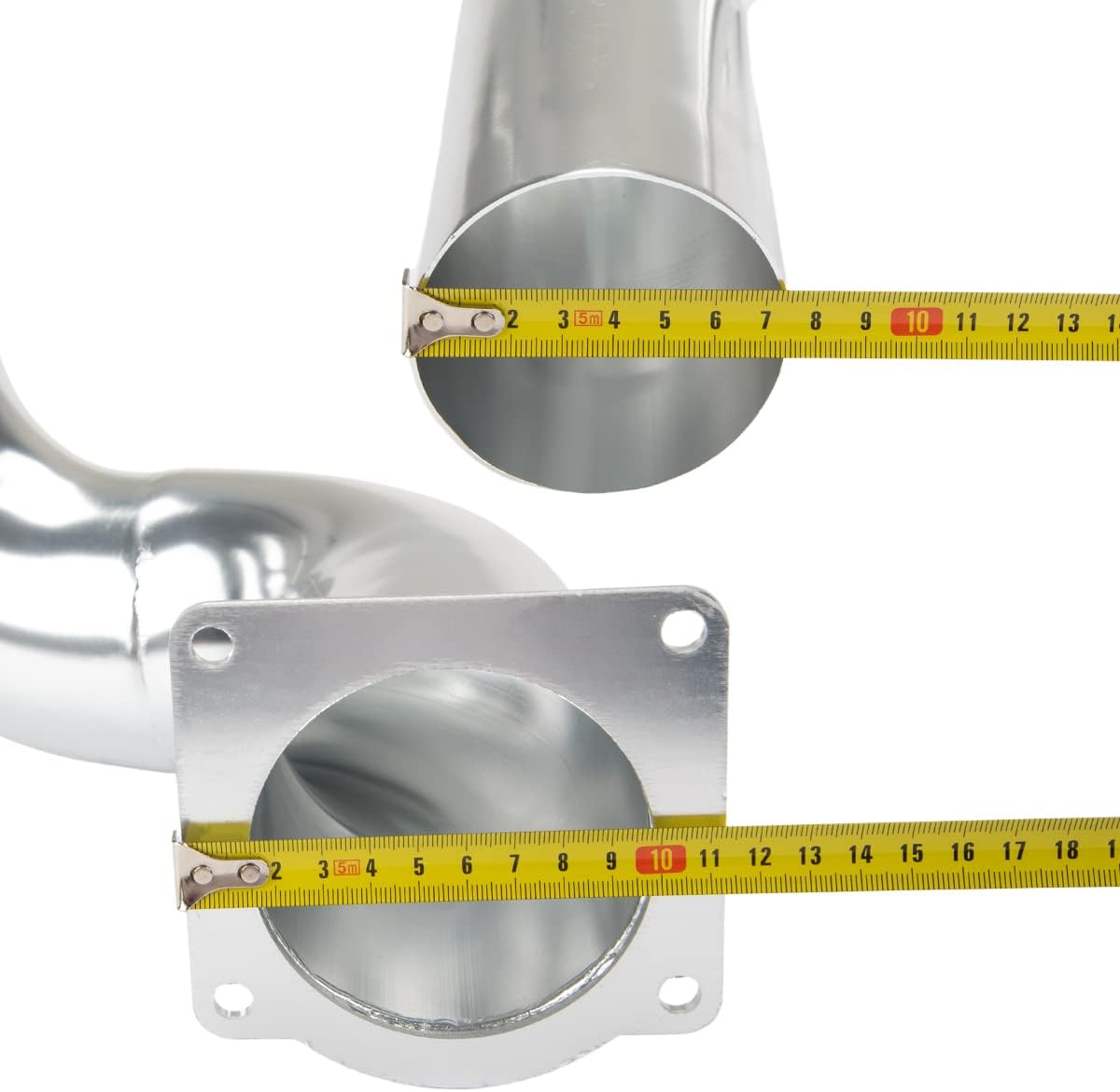 Air Intake Kit, 3" & 3.5" Cold Air Intake System Kits + Filter Aluminum Compatible with 1996-2004 Mustang GT Model with 4.6L V8 (Red)