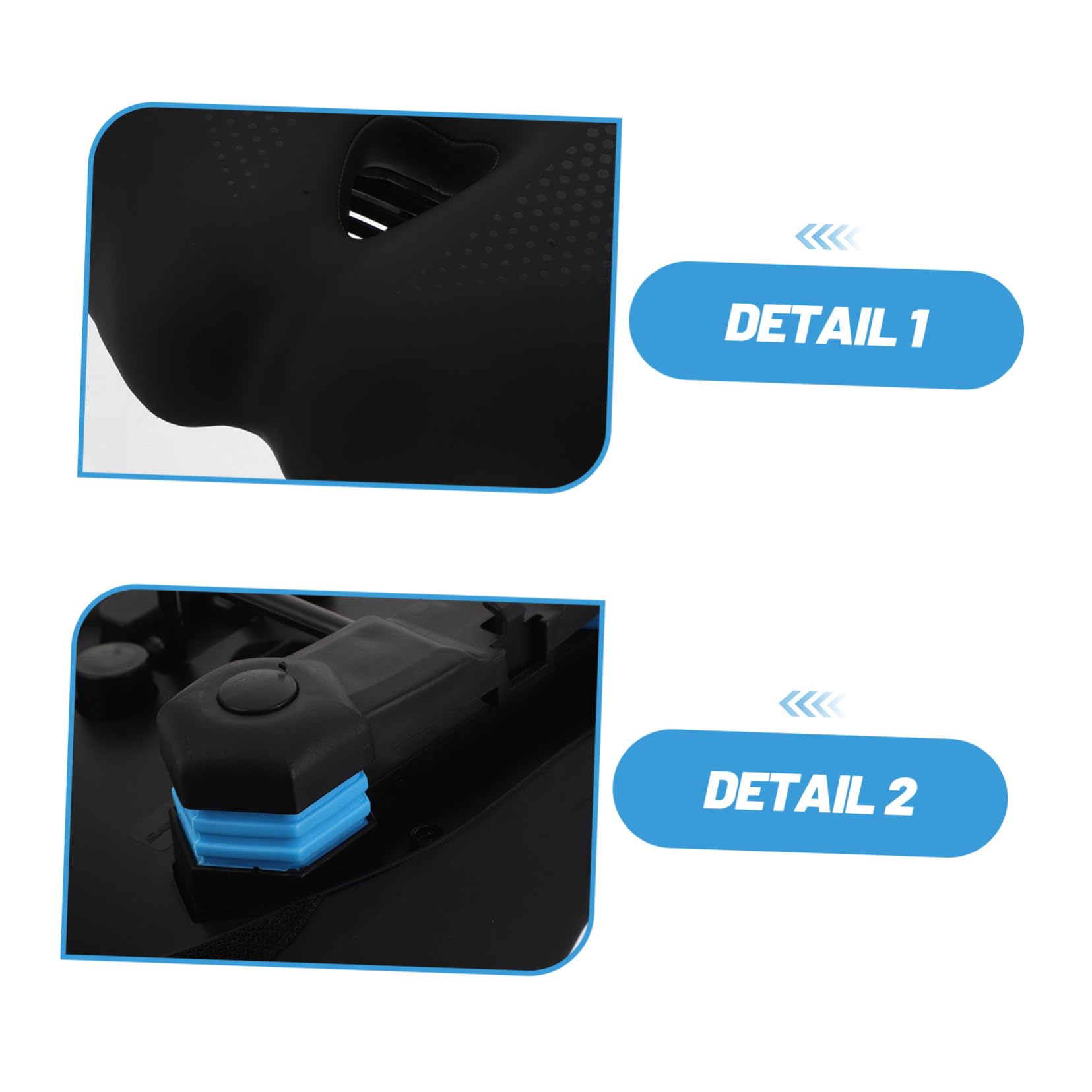 SHINEOFI Breiter Mountainbike Sattel für Herren mit Ergonomischer Stoßdämpfender Form und Extra Weicher Pu Schwamm Polsterung für Komfortables Radfahren Offroad Touren