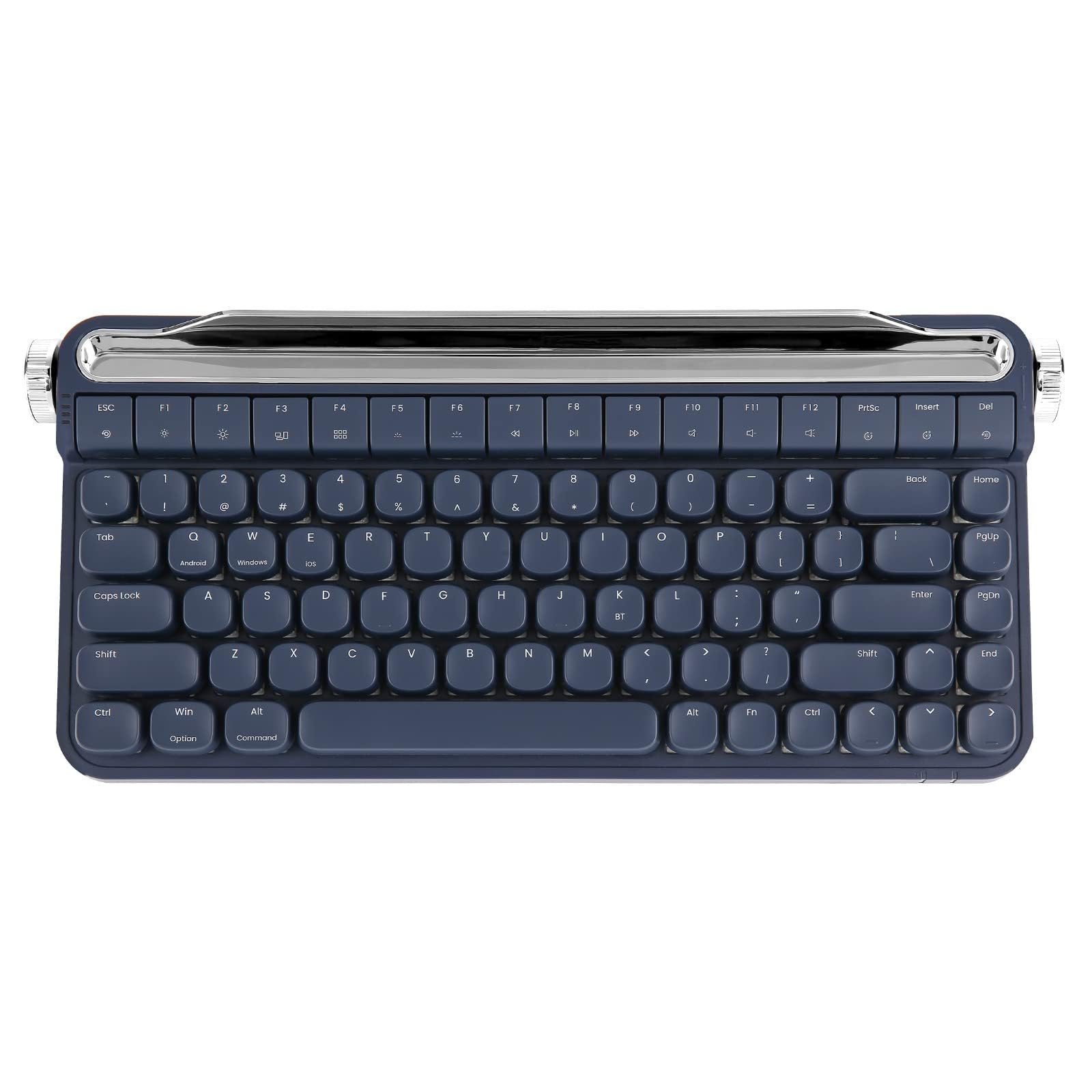 YUNZII B703 ブルー Amazon.com: YUNZII B703 Retro Typewriter Keyboard,75
