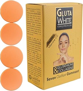 Gluta White Jabón Exfoliante con Glutatión y ...