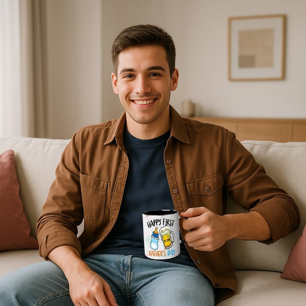 First Father's Day Mug 11oz - New Dad Gifts From Daughter, Husband, Or Family - View #9