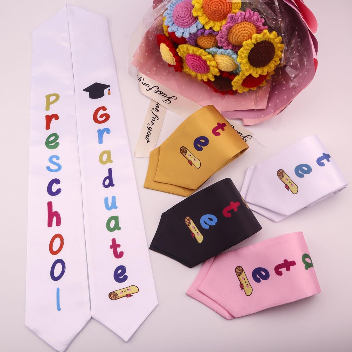 Kindergarten Preschool Graduation Sash, Unisex Kindergarten Preschool Graduation Stole for kids Graduation Gifts 2026