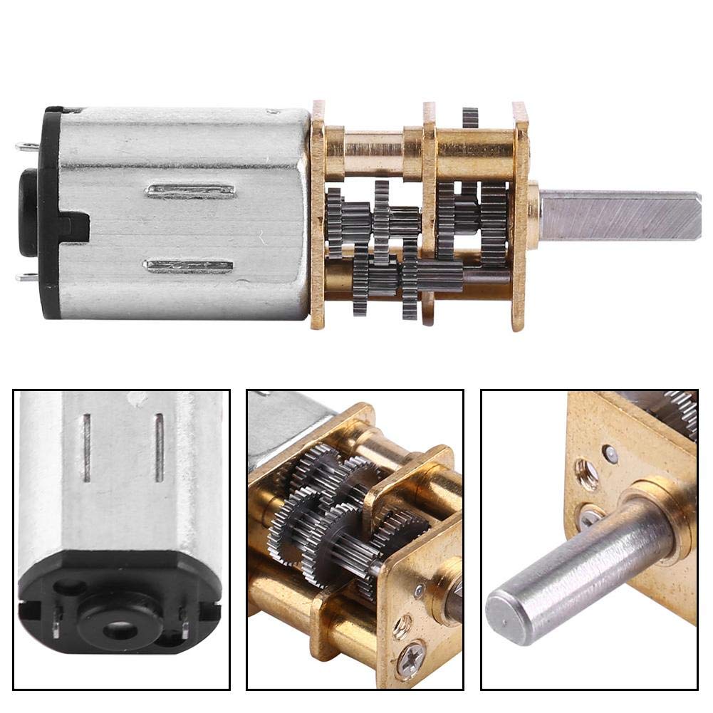 Moteur réducteur à couple élevé DC 12V avec codeur Srong autobloquant
