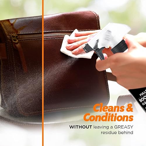 Miniatura 4 de Fuller Brush Acondicionador limpiador de botas y chaquetas de cuero, elimina la suciedad de la superficie y protege contra el secado, penetra,