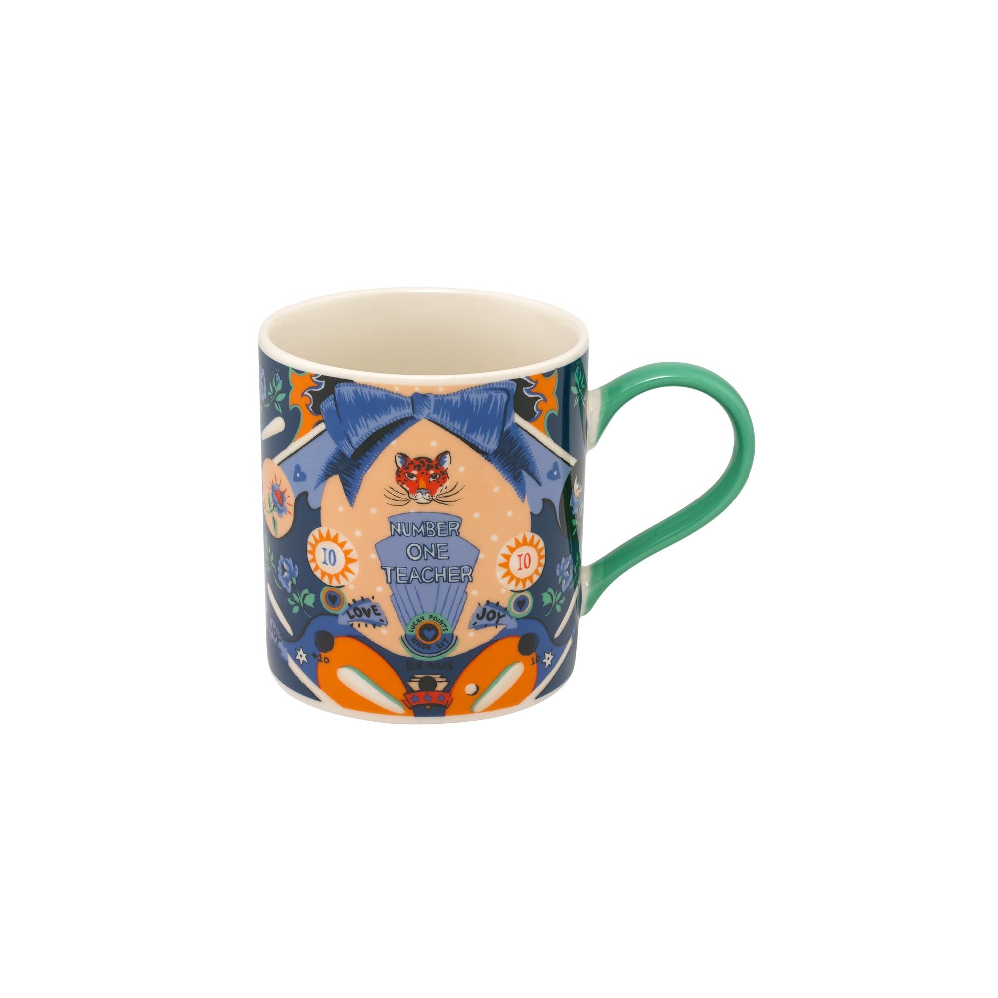 Cath KidstonLondon China Pinball Rosie Mug in Blue 300ml