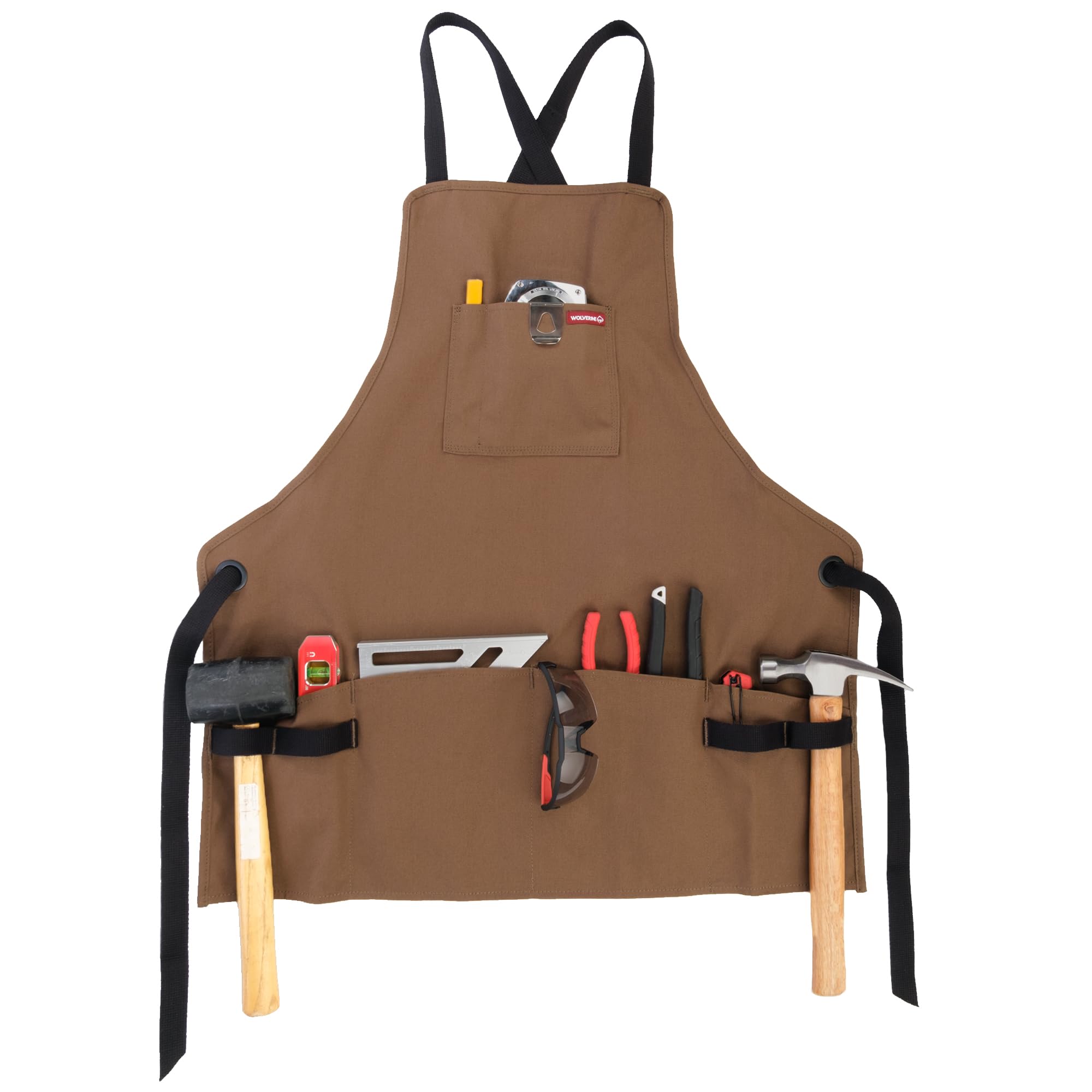 Wolverine Tablier de travail Guardian en coton - Marron