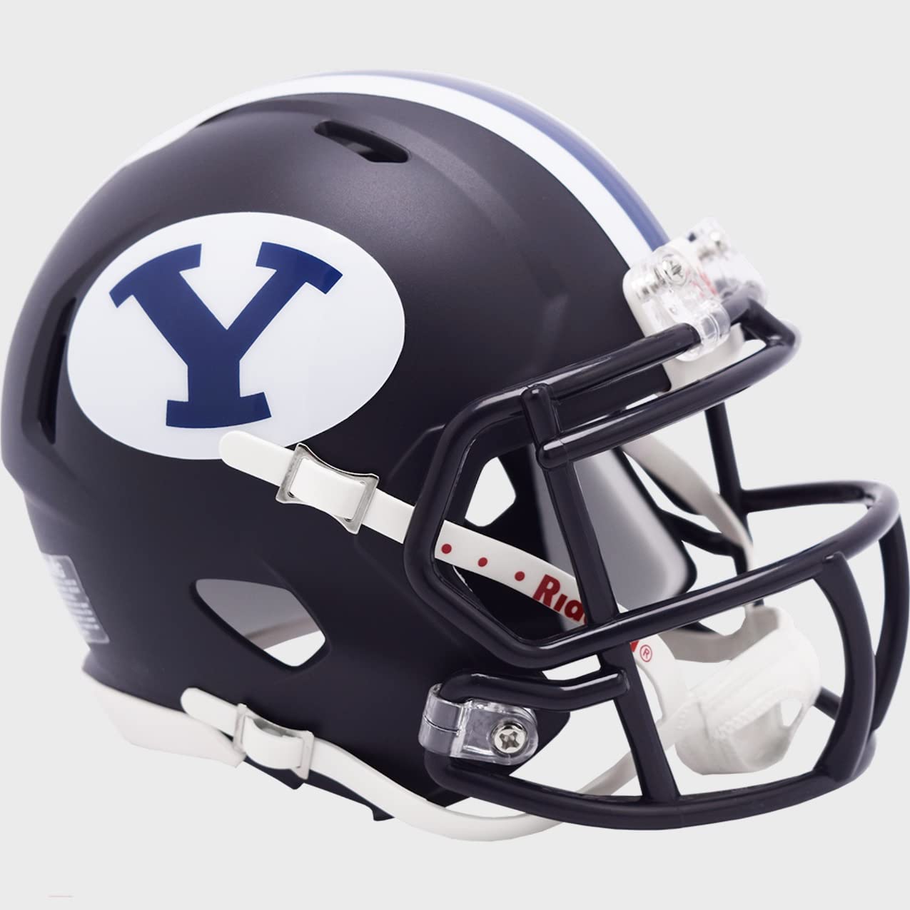 BYU Brigham Young Cougars Navy Blue 2021 Revolution Speed Mini Football Helmet