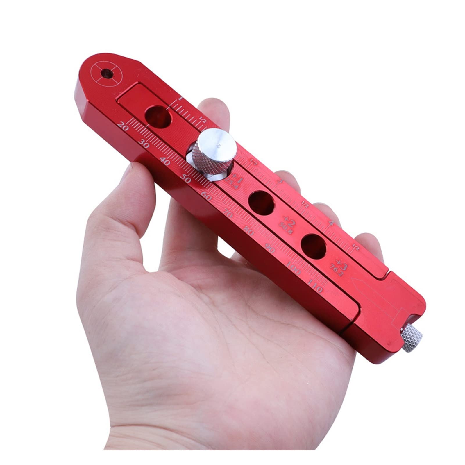 Woodworking Compass Adjustable Circular Arc Fixed-Point Marking Ruler Aluminum Alloy Scriber For Geometry Drawing