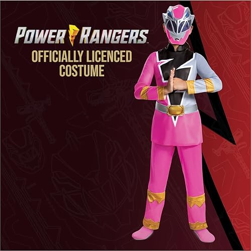 Miniatura 3 de Disfraz de Power Rangers Dino Fury Pink Ranger para niños