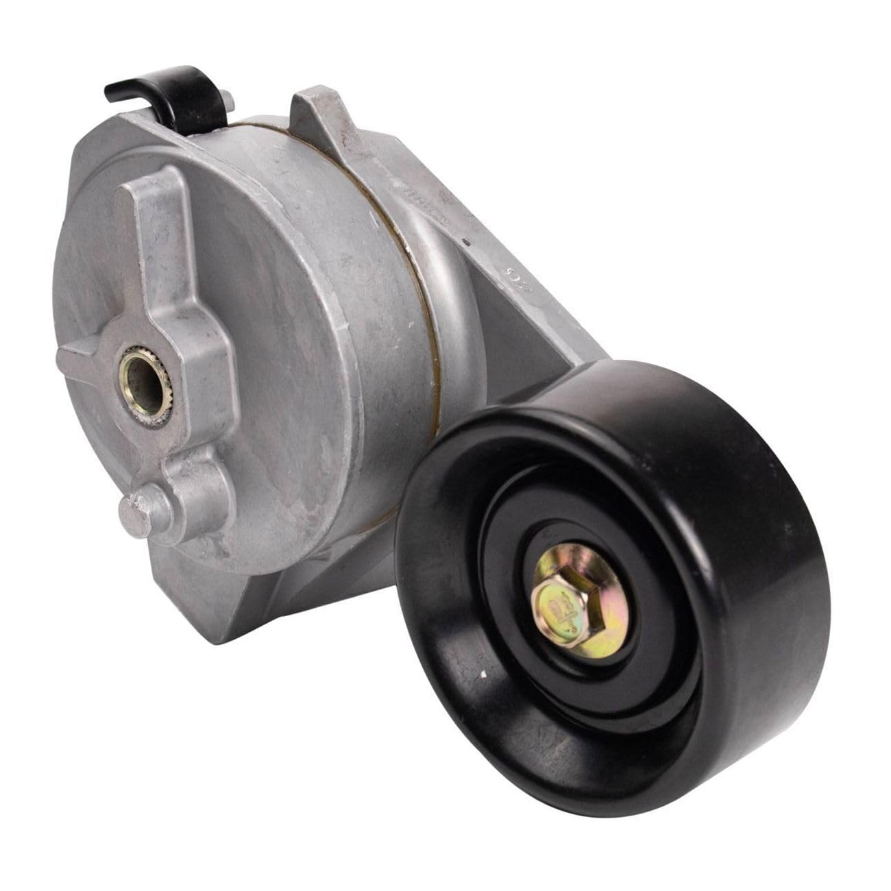 EIOFEVY Serpentine Belt Tensioner with Pulley Wheel 1-Mounting Hole Quantity Aluminum & Steel for Bonneville for Aurora for Seville for Eldorado for DeVille for DTS for Allante for Lucerne