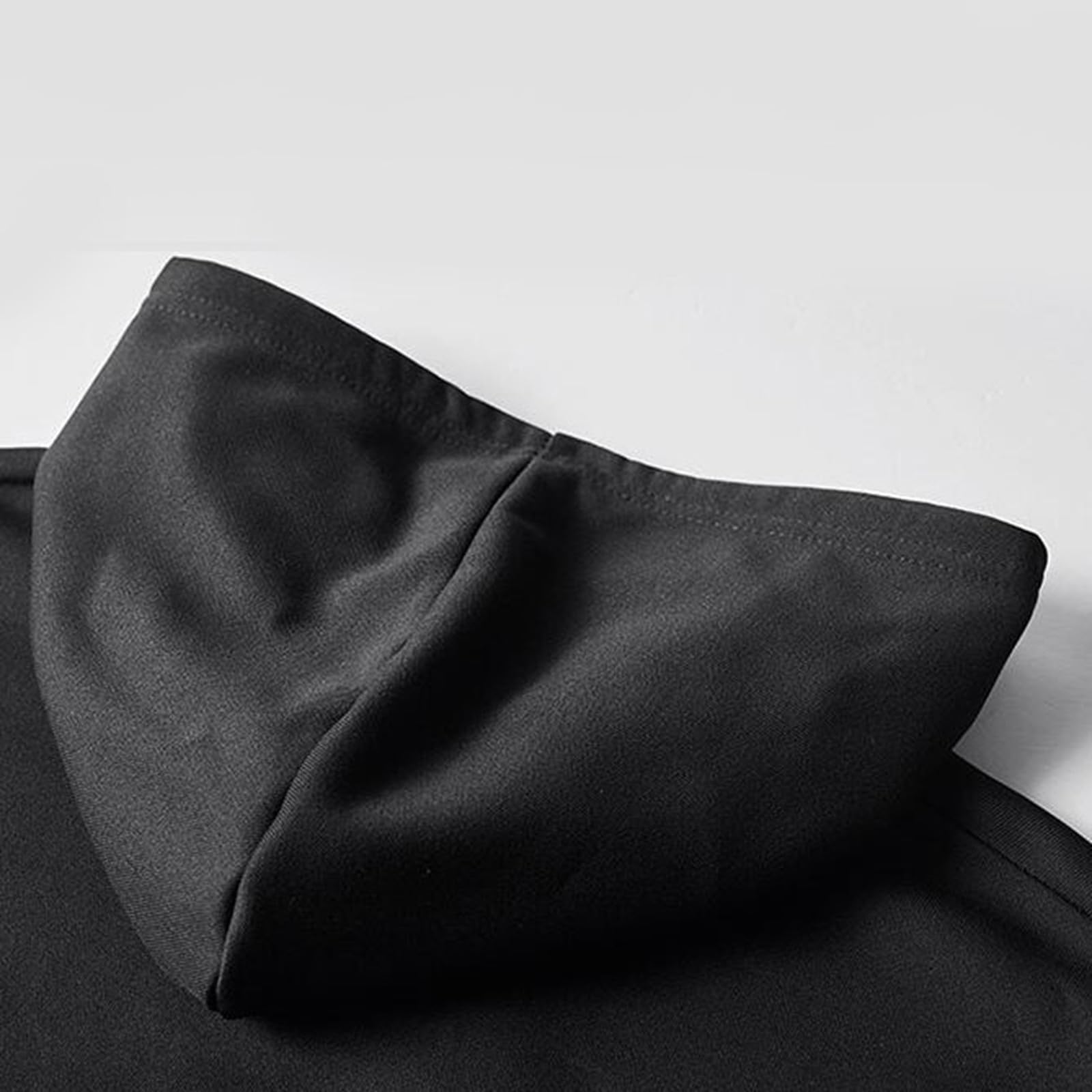 Genérico Sudadera con Capucha con Cremallera, De Felpa, Chaqueta Cremallera Sudaderas Capucha Sudadera De Los Hombres Suéter Lana para Hombre Polar para Hombre Cuello Redondo Mezcla Algodón