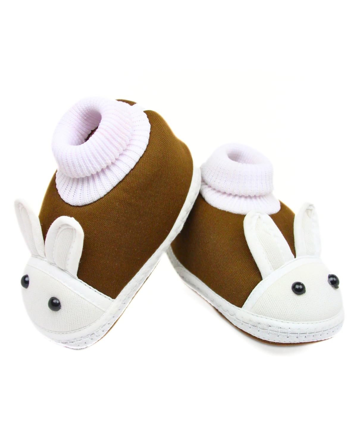0 To 6 Months Baby Boys & Baby Girls Slip-On Cotton Shoe/Booties-BTB4982-image-21