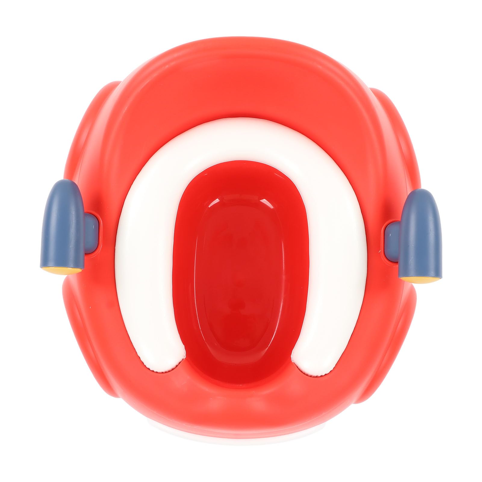 Toilette Portatile per Allenamento a Forma di Auto Carina per Ragazzi e Ragazze, Cuscino in PU Resistente, Adatta per Uso Domestico e in Viaggio (Rosso Blu)