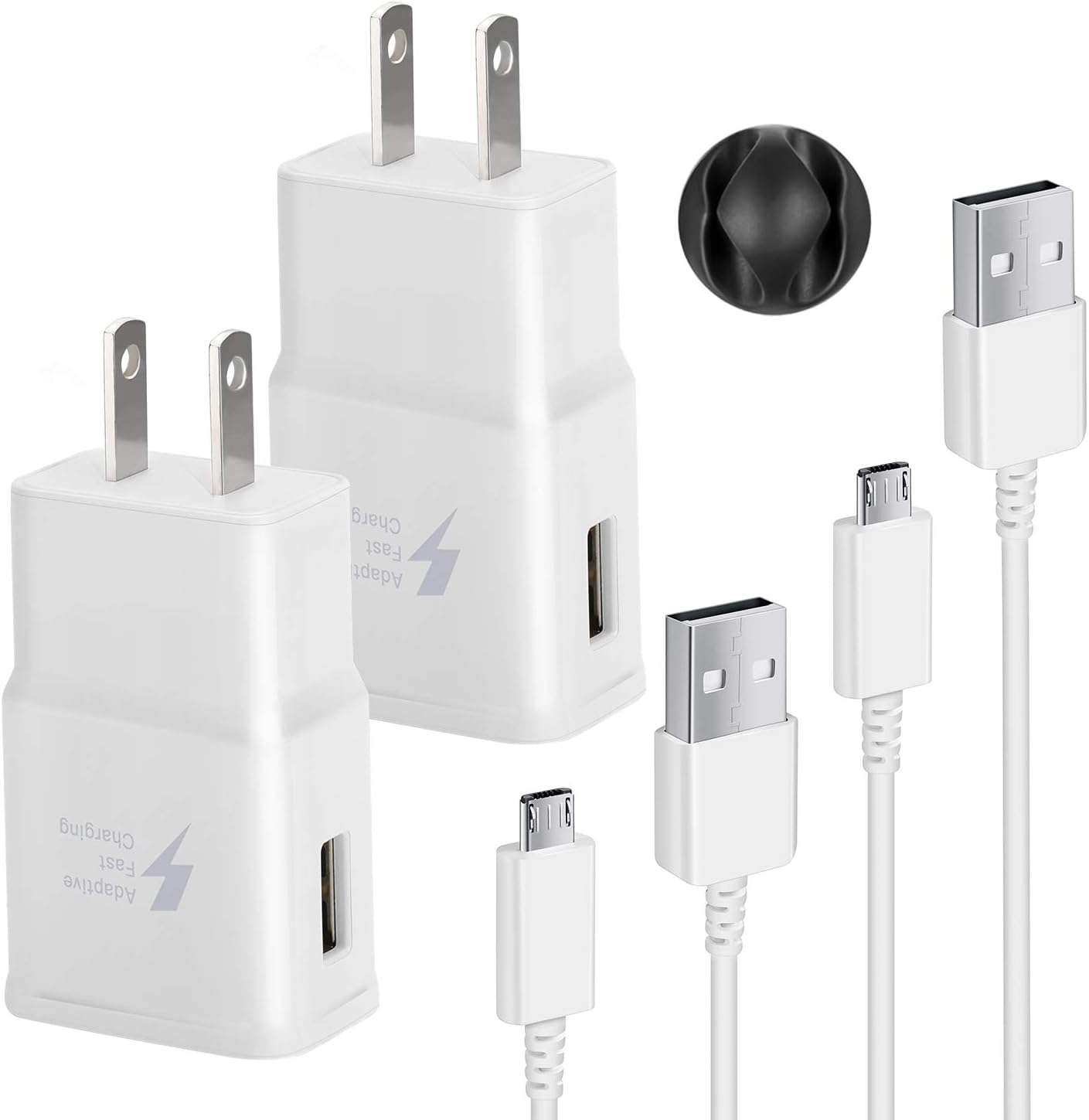 Swadaws Galaxy S7 Fast Charger Adaptive Fast Charging Wall Android