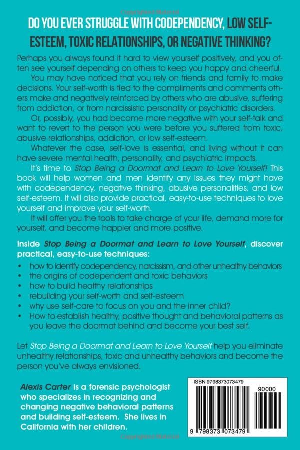 Miniatura 2 de Stop Being a Doormat and Learn to Love Yourself Practical Lessons to Overcome Codependent Behavior, Negative Thinking, Low Self-Esteem, and Take ...