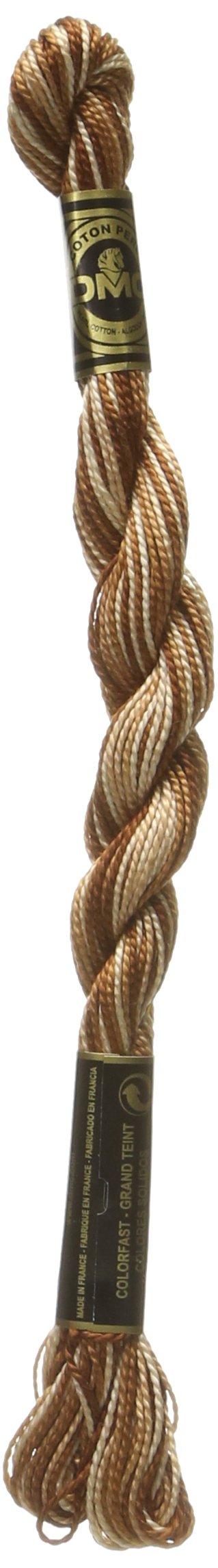 DMC Size 5 Pearl Cotton-27 yds/Vrgtd Tan/Brown/105-image-10