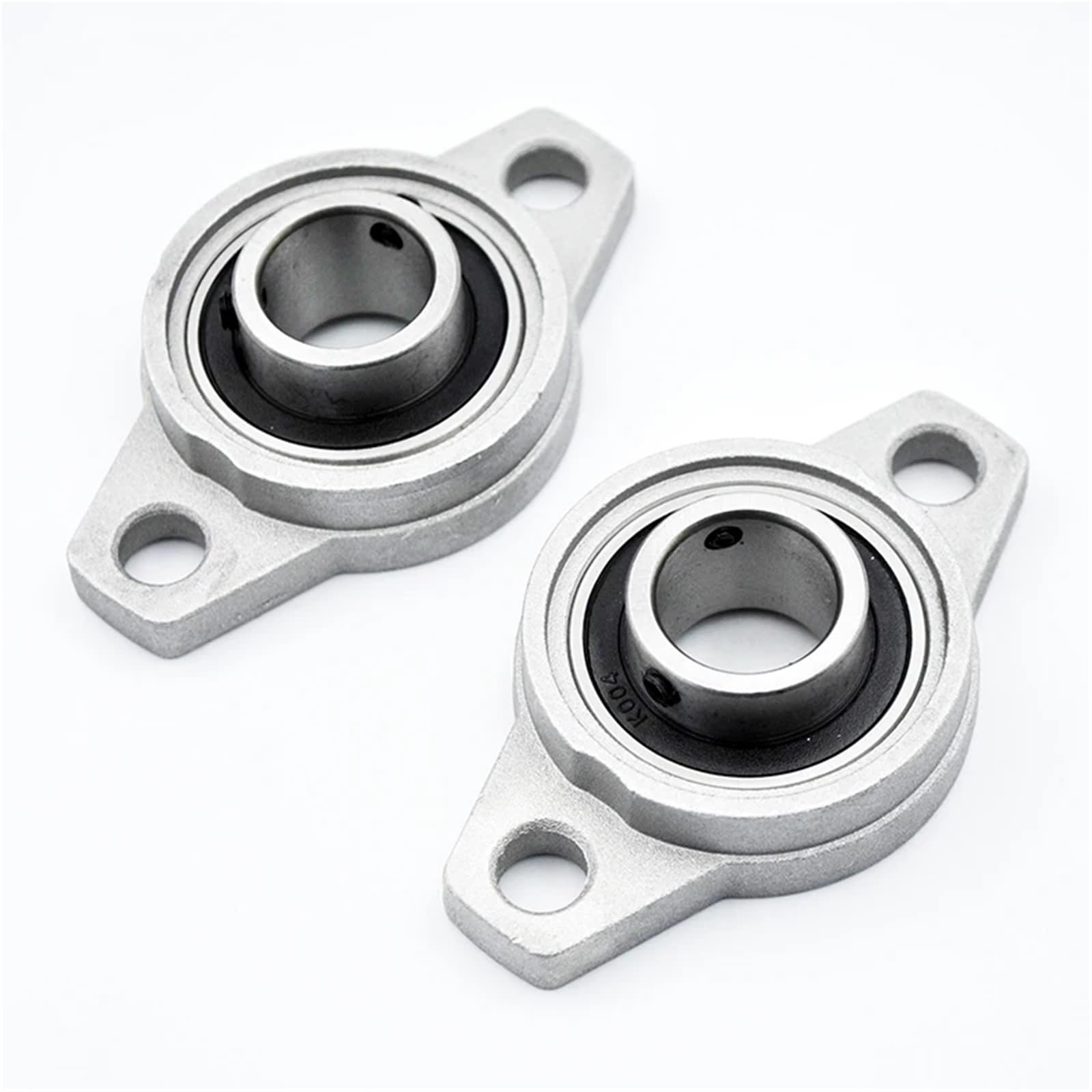 Cojinete KFL004 de 20 mm, de aleación de zinc, con cojinetes de bloque de almohada y diámetro interior de 20 mm, mini rodamientos pequeños (2 unidades)