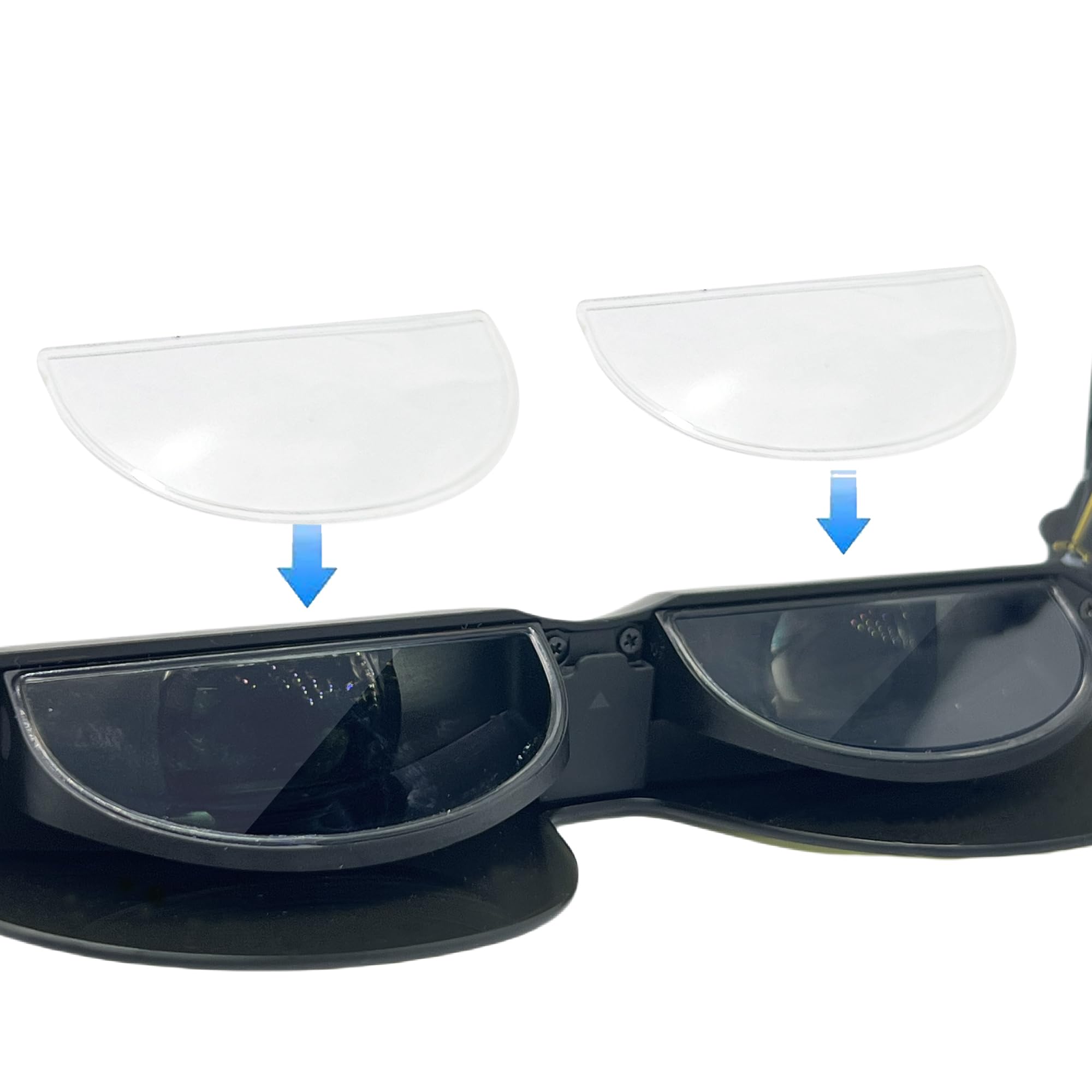 Applicable pour RayNeo Air2 / Air2s / Air3s / 3s Pro Ensemble De Film Protecteur Anti-Rayures Haute Définition Film De Lentille En PET Avant Accessoires De Lunettes Ar (pour RayNeo Air3s/3s pro)