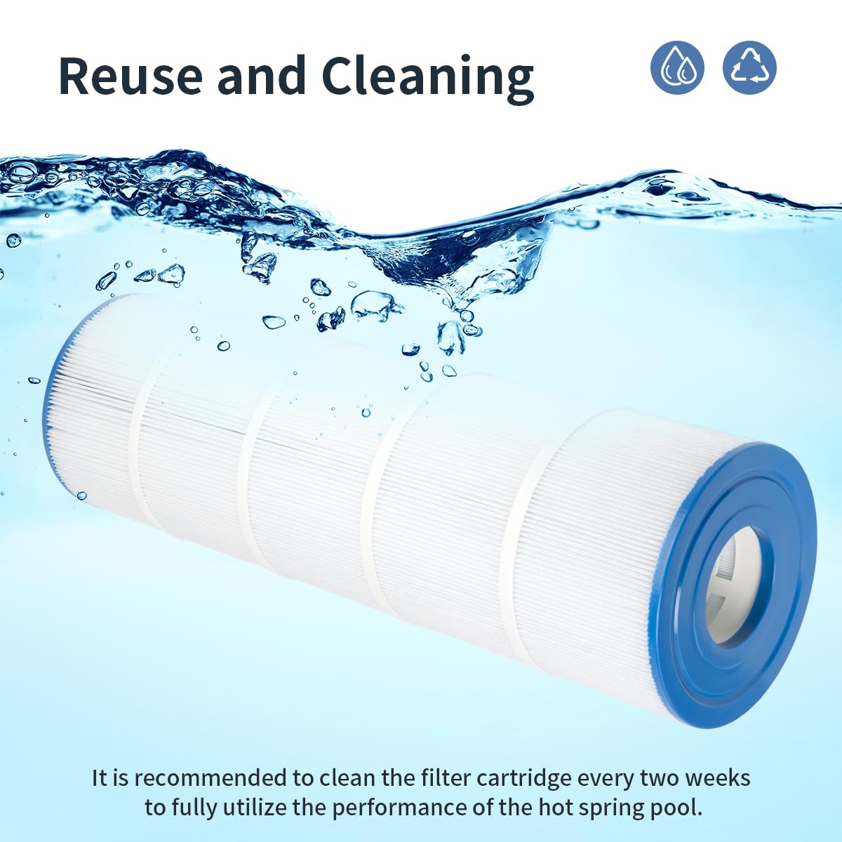 Filtre de piscine de rechange CCP420 pour Clean and Clear Plus 420