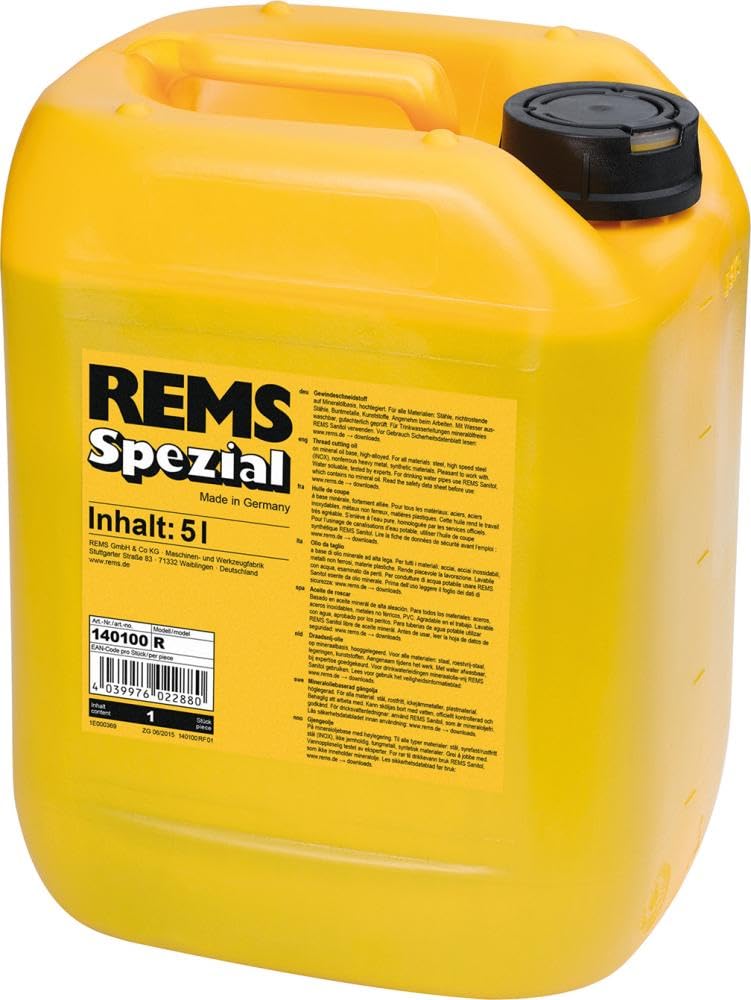 Rems spezial - Aceite roscar alto grado spezial bidon 5l