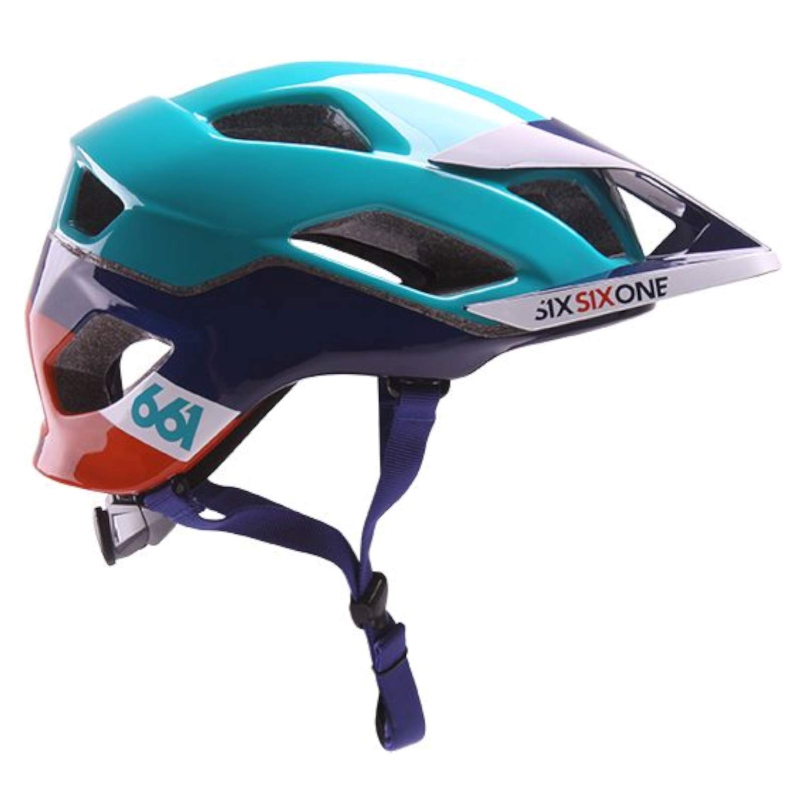 661 Evo AM MIPS Helmet 2017 Orange/Blue M-L