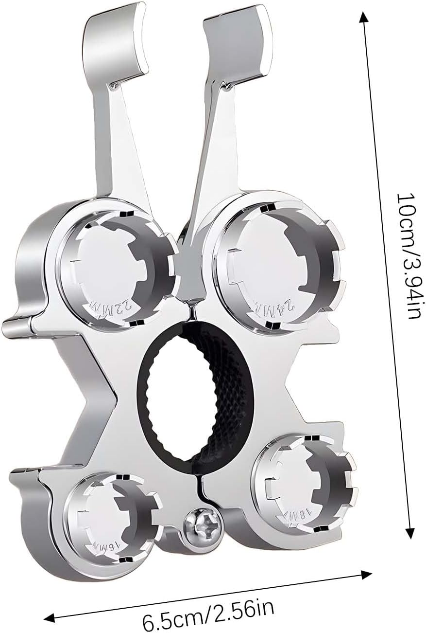 12-in-1 Metal Faucet Aerator Removal Tool for Internal & External Aerators, Valve Core, Plumbing, Heavy-Duty Portable Repair Tool