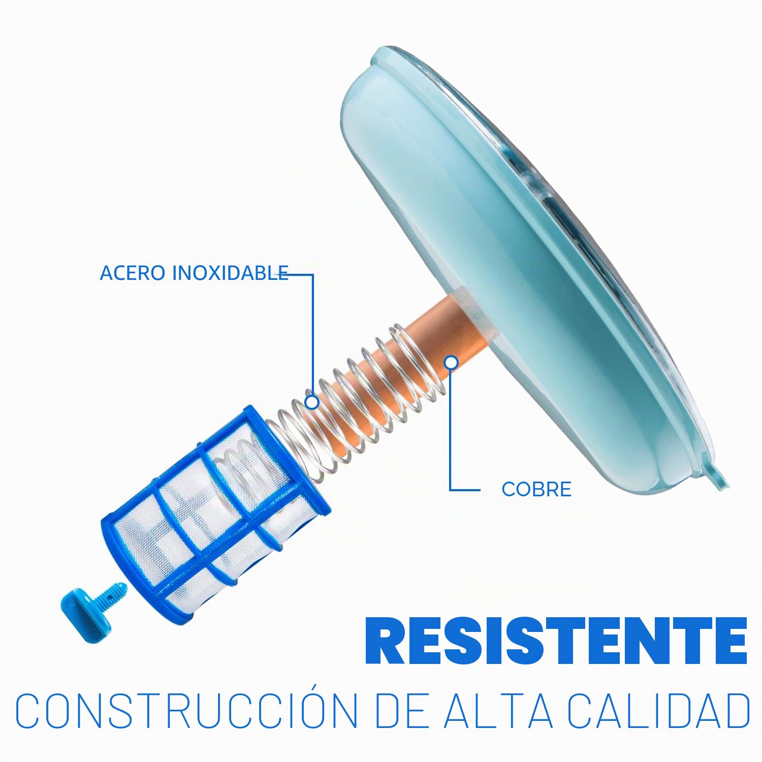 XtremepowerUS Clarificador solar para piscina que reduce el cloro hasta 30.000 galones, evita el agua turbia, purificador