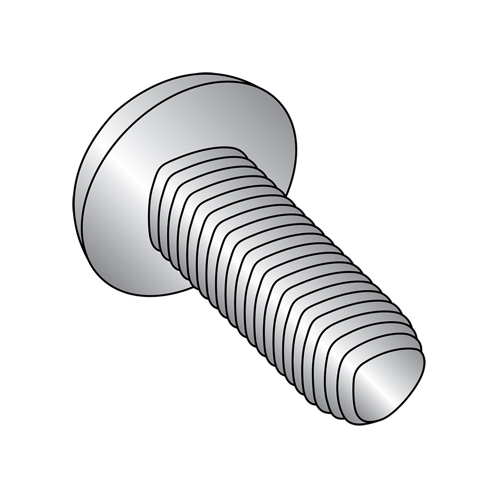 Small Parts 1112RPP188 18-8 Stainless Steel Thread Rolling Screw for Metal, Passivated Finish, Pan Head, Phillips Drive, #10-32 Thread Size, 3/4" Length (Pack of 25)