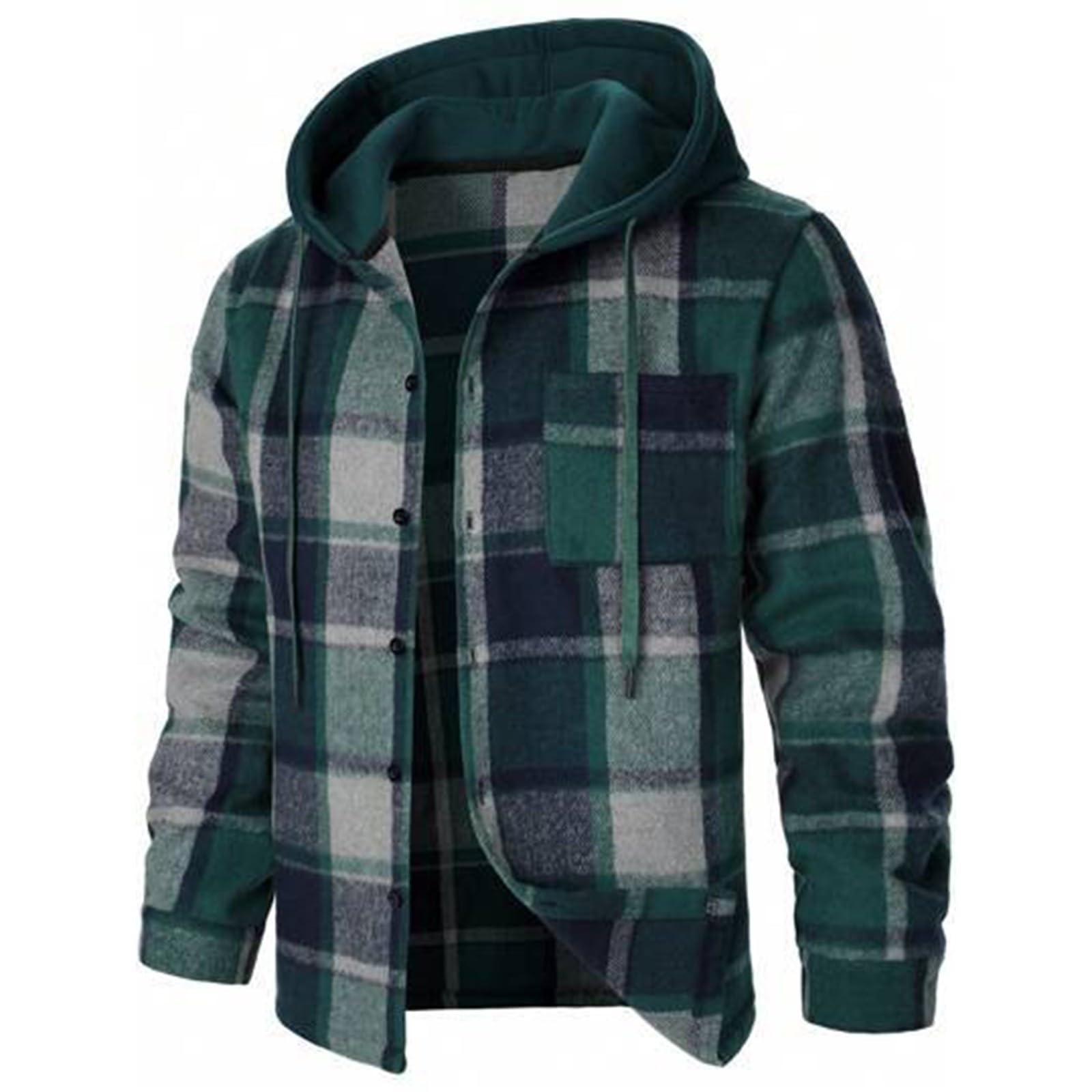 Générique Veste Homme Hiver Pardessus Coupe Vent Des Poches Léger Trench-Coat, Classique Pardessus Coupe Vent Hiver Chaud Light Jacket Promenades En Ville, Tenue De Ville