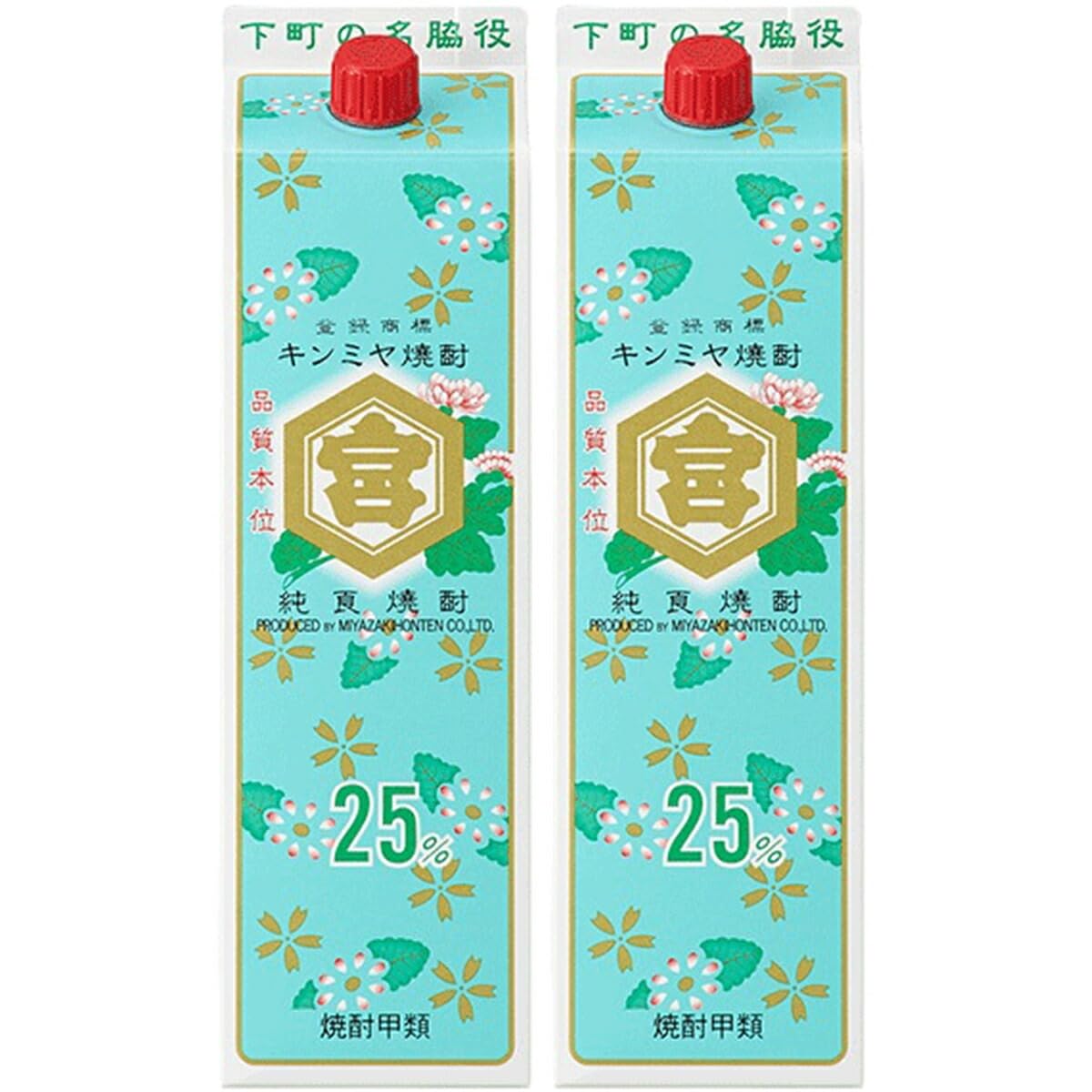 Amazon.co.jp: キンミヤ 焼酎 (金宮焼酎) 25度 1800ml×2本 パック
