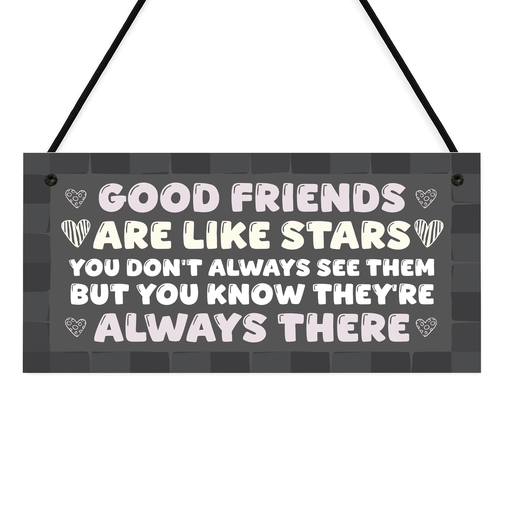 Red Ocean Long Distance Relationship Gifts For Best Friend Friendship Gifts Hanging Plaque Friendship Gift For Her Bestie Gifts Thank You Gift Keepsake