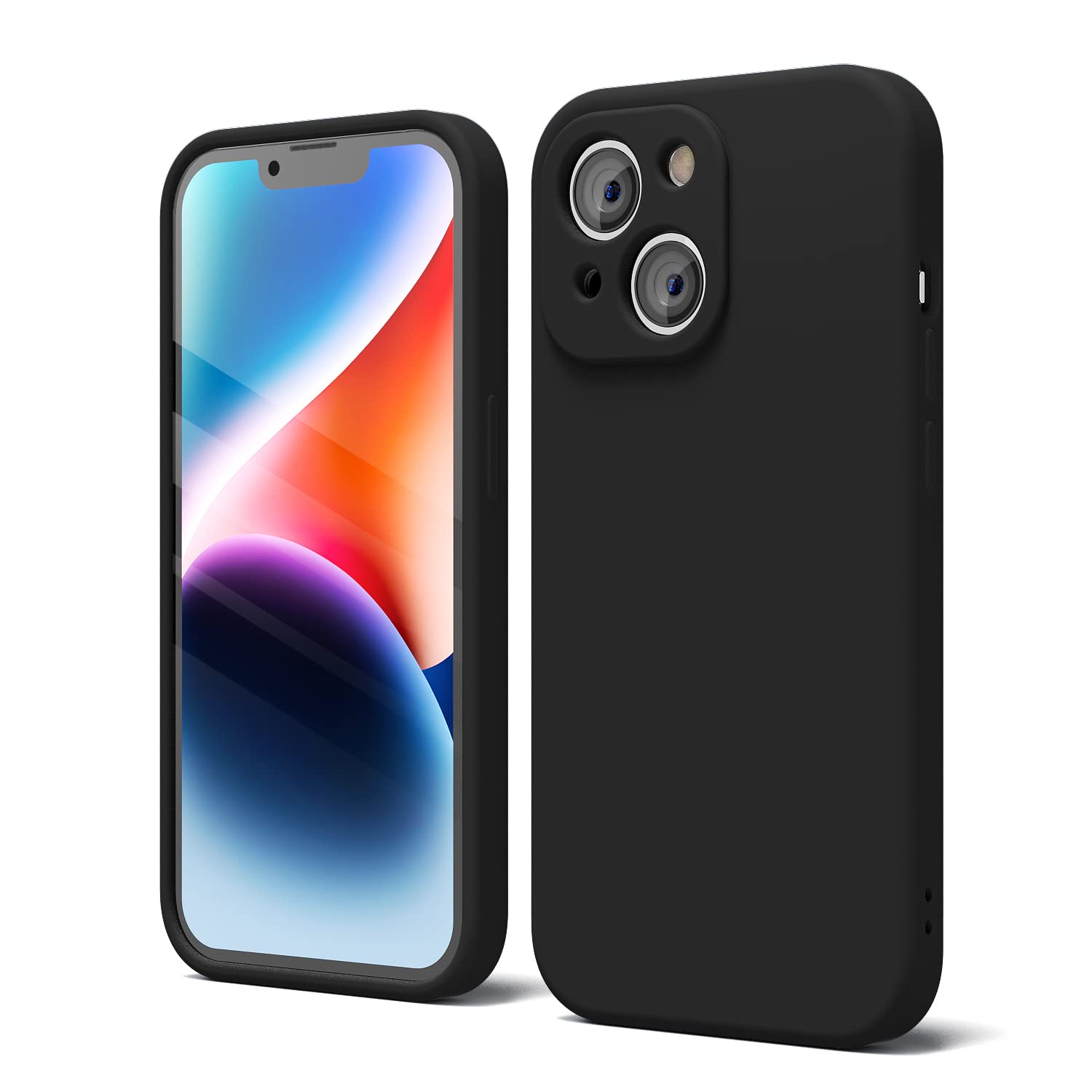 oakxco for iPhone 16 Pro Max Case Liquid Silicone, Soft Rubber Gel Elegant Aesthetic Basic Simple Cover, Cute Thin Slim TPU Matte Solid Color Plain Smooth Case for Women Girl, Light Pink — view 647