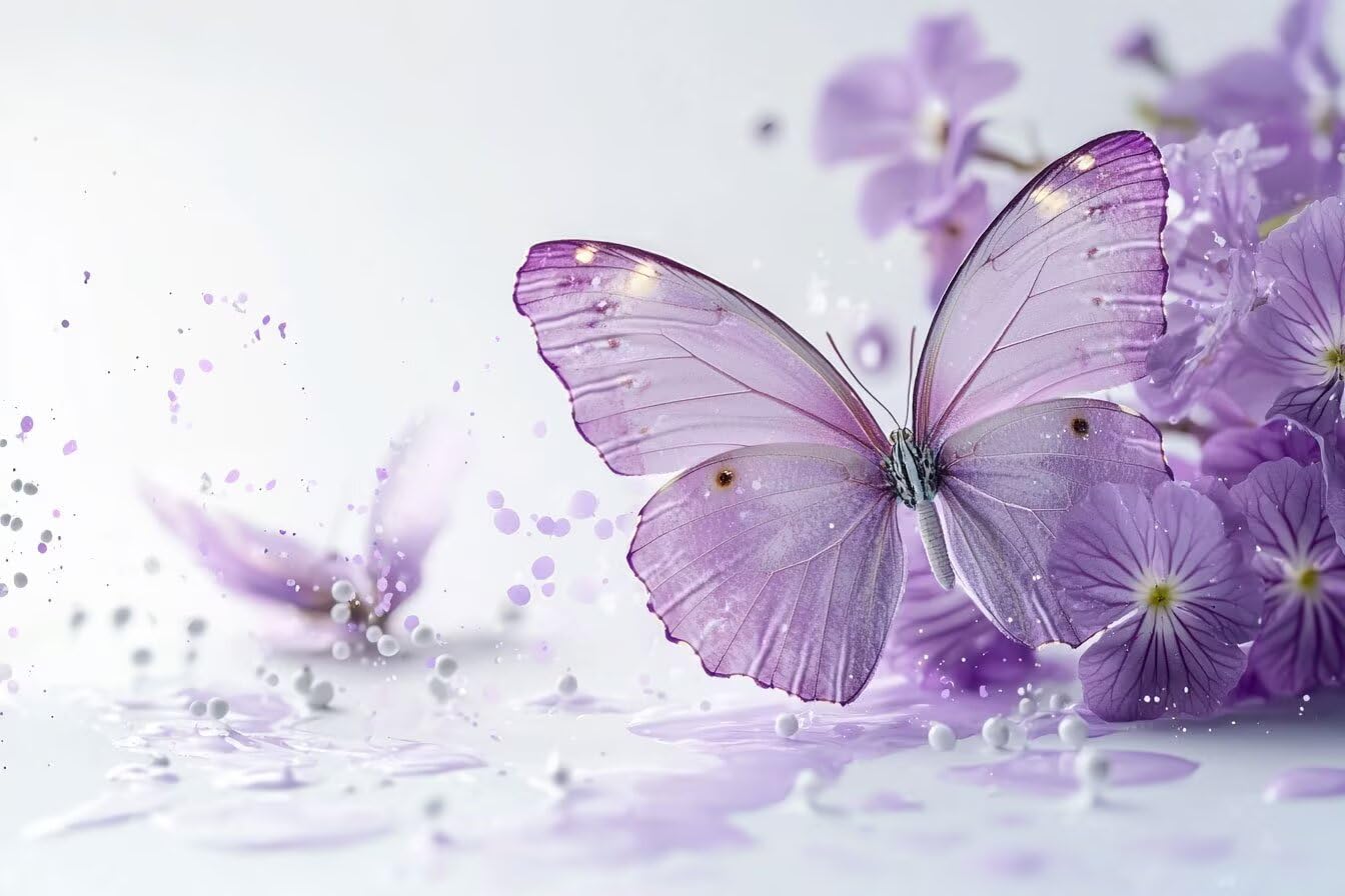 5D Motyl Diament Malarstwo Zestaw dla dorosłych, DIY Zestawy do malowania diamentami Diament, Pełne zestawy artystyczne, Square Rhinestone Ścieg krzyżykowy Malarstwo dla dorosłych Początkujący Wystrój