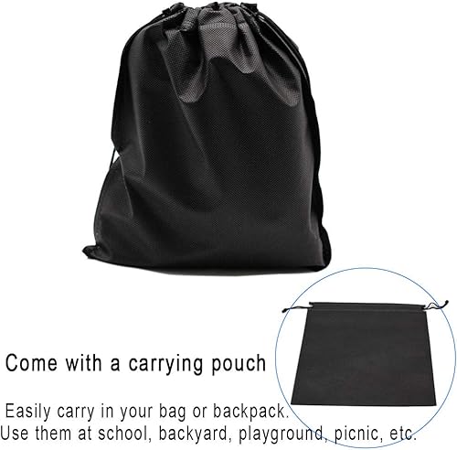 Miniatura 5 de ACEONE - Cuerda de saltar larga, cuerda de saltar multijugador con mango de madera para niños y adultos, cuerda de salto para grupo