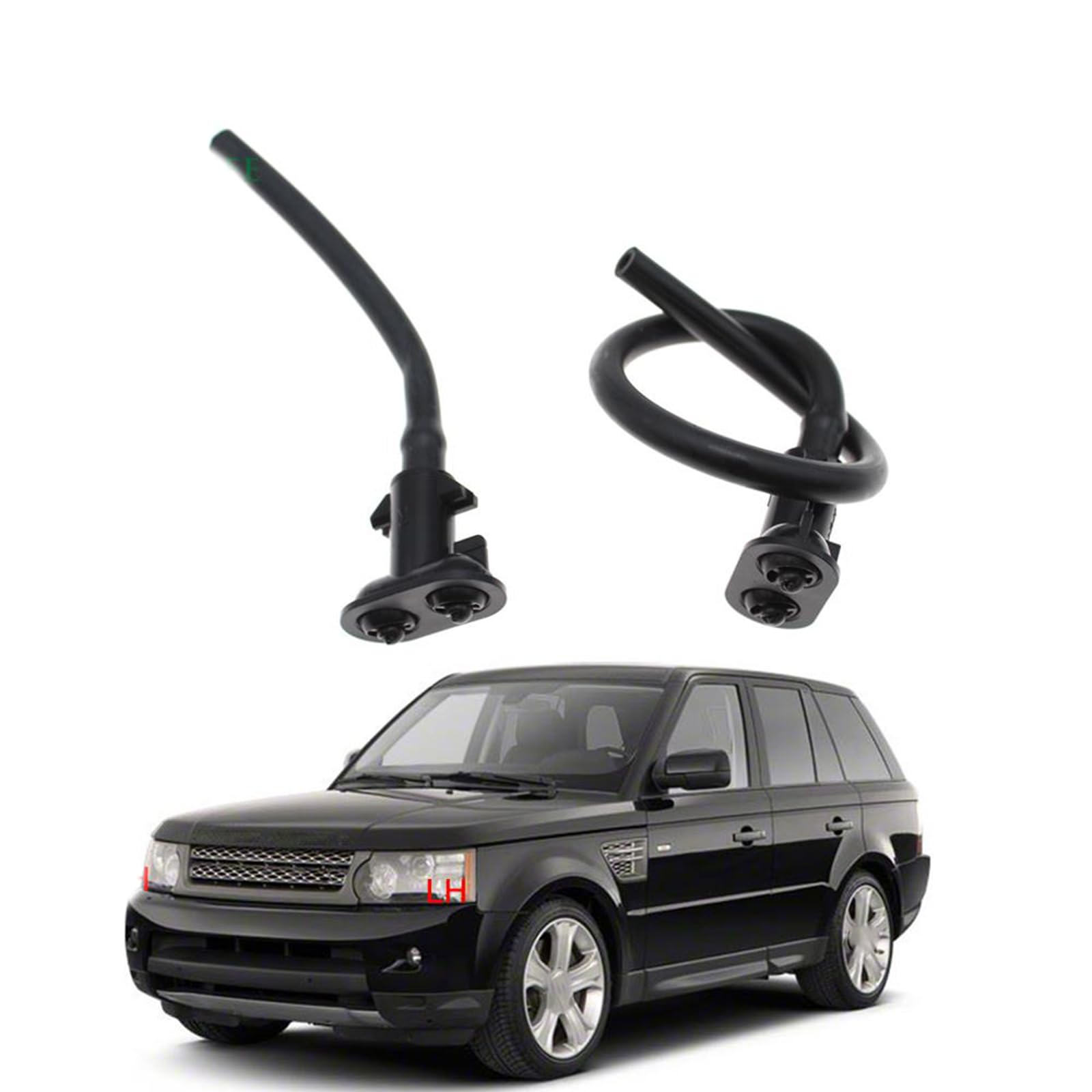 Tête de buse de lave-phares de voiture LR015358 haute précision en lot de 2 - 8