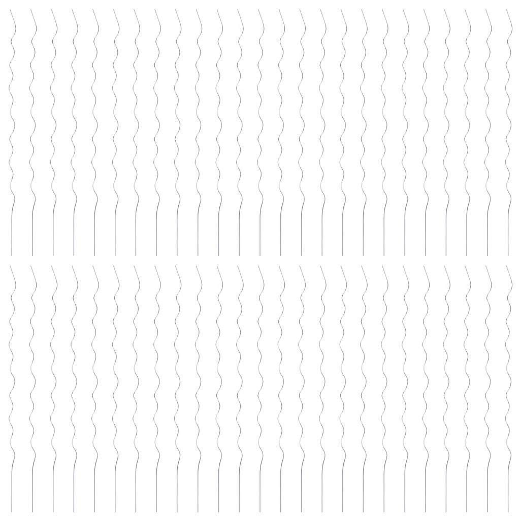 Soporte para Planta Espiral 50 Unidades 170cm Acero galvanizado, Cinyiqo Tutores para Tomates, Soporte para Tomate, Tutores para Plantas, Tutor Orquidea, Tutor Plantas Trepadoras