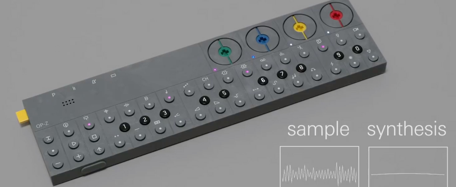 teenage engineering OP–Z portable sequencer, synthesizer, drum