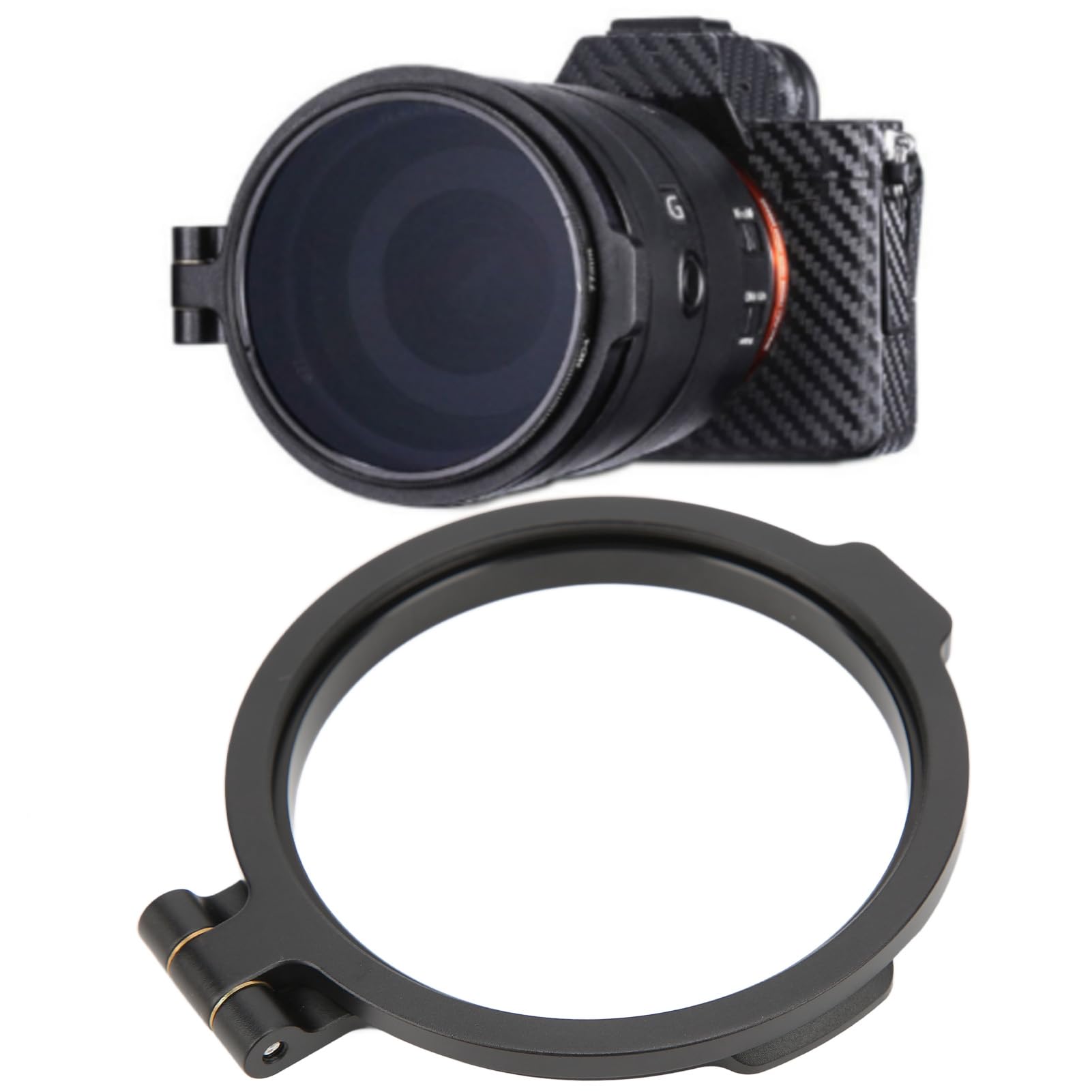 Objektivfilterhalter, Robuster, Langlebiger Schnellwechsel-Multi-Filterhalter, 49 Mm, 58 Mm, 67 Mm, 72 Mm, 77 Mm, 82 Mm, Kameraobjektivgrößen, Praktischer Adapterring für (82mm)